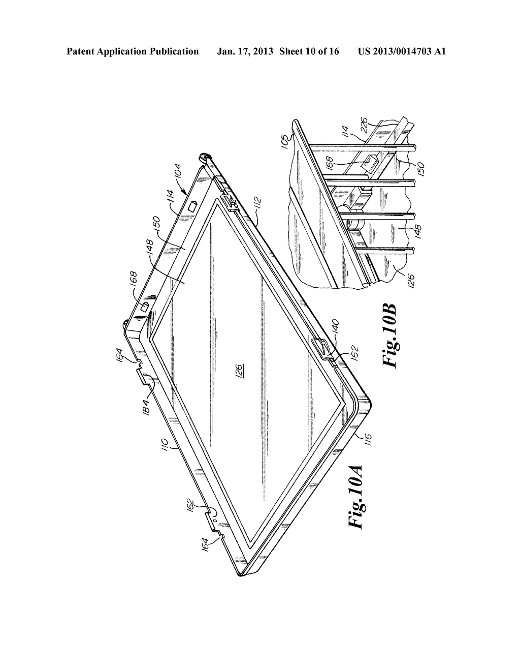 Breakable down folding pet crate - diagram, schematic, and image 11