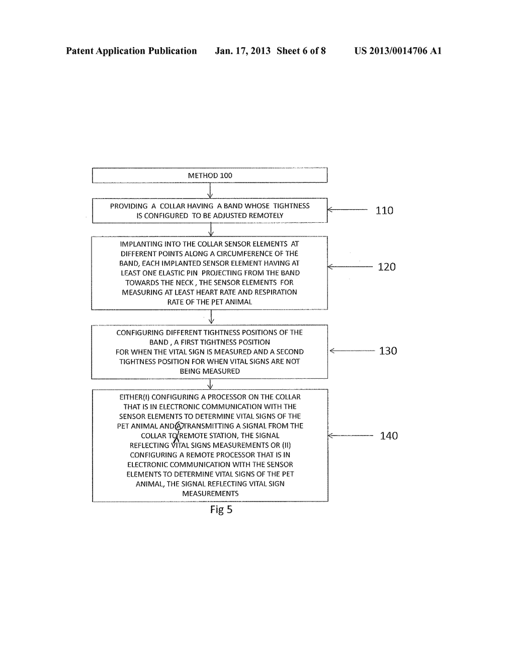 PET ANIMAL COLLAR FOR HEALTH & VITAL SIGNS MONITORING, ALERT AND DIAGNOSIS - diagram, schematic, and image 07