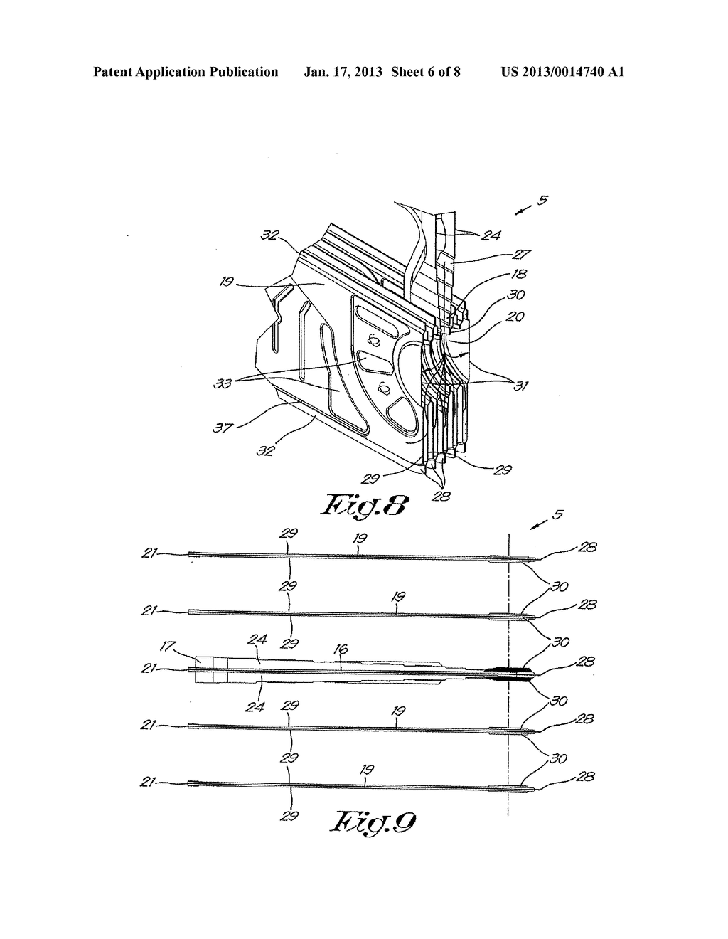 HEAT EXCHANGER FOR A HIGH EFFICIENCY HOT AIR HEATING APPLIANCE AND HEATING     APPLIANCE EQUIPPED THEREWITH - diagram, schematic, and image 07