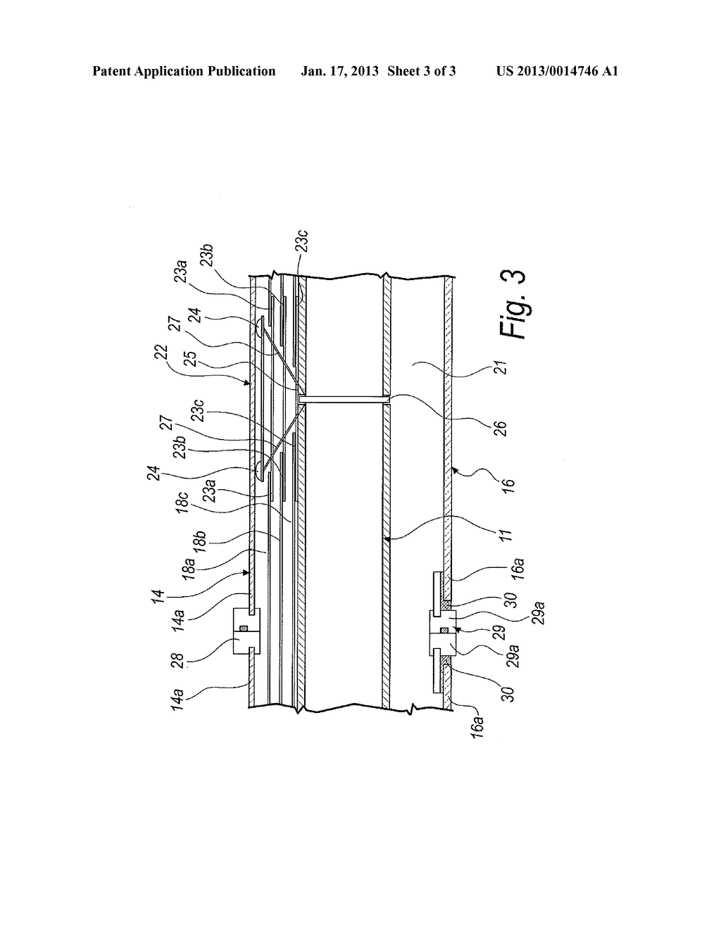 SOLAR RECEIVER, PARTICULARLY OF THE TYPE FOR PARABOLIC LINEAR SOLAR     CONCENTRATORS AND THE LIKEAANM Simonetti; TancrediAACI ThieneAACO ITAAGP Simonetti; Tancredi Thiene ITAANM Salinari; PieroAACI FirenzeAACO ITAAGP Salinari; Piero Firenze ITAANM Ronda; GiovanniAACI ThieneAACO ITAAGP Ronda; Giovanni Thiene IT - diagram, schematic, and image 04