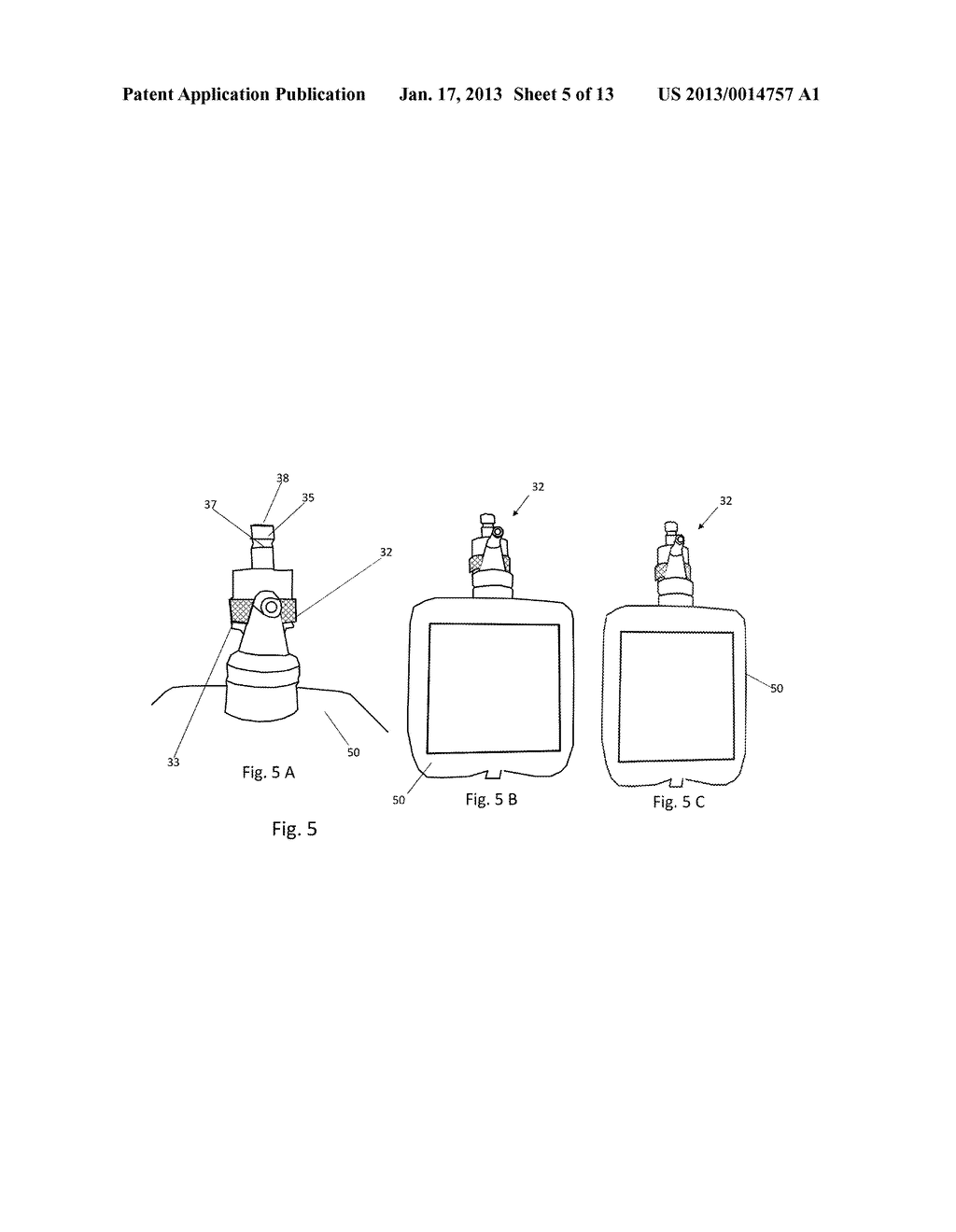 Fast Connect Device for Oxygen Humidity Bottles and other medical     containers - diagram, schematic, and image 06