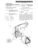 RESPIRATORY MASK WITH RIBBED CONTACTING SURFACE diagram and image