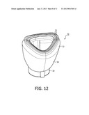 RESPIRATORY MASK WITH RIBBED CONTACTING SURFACE diagram and image