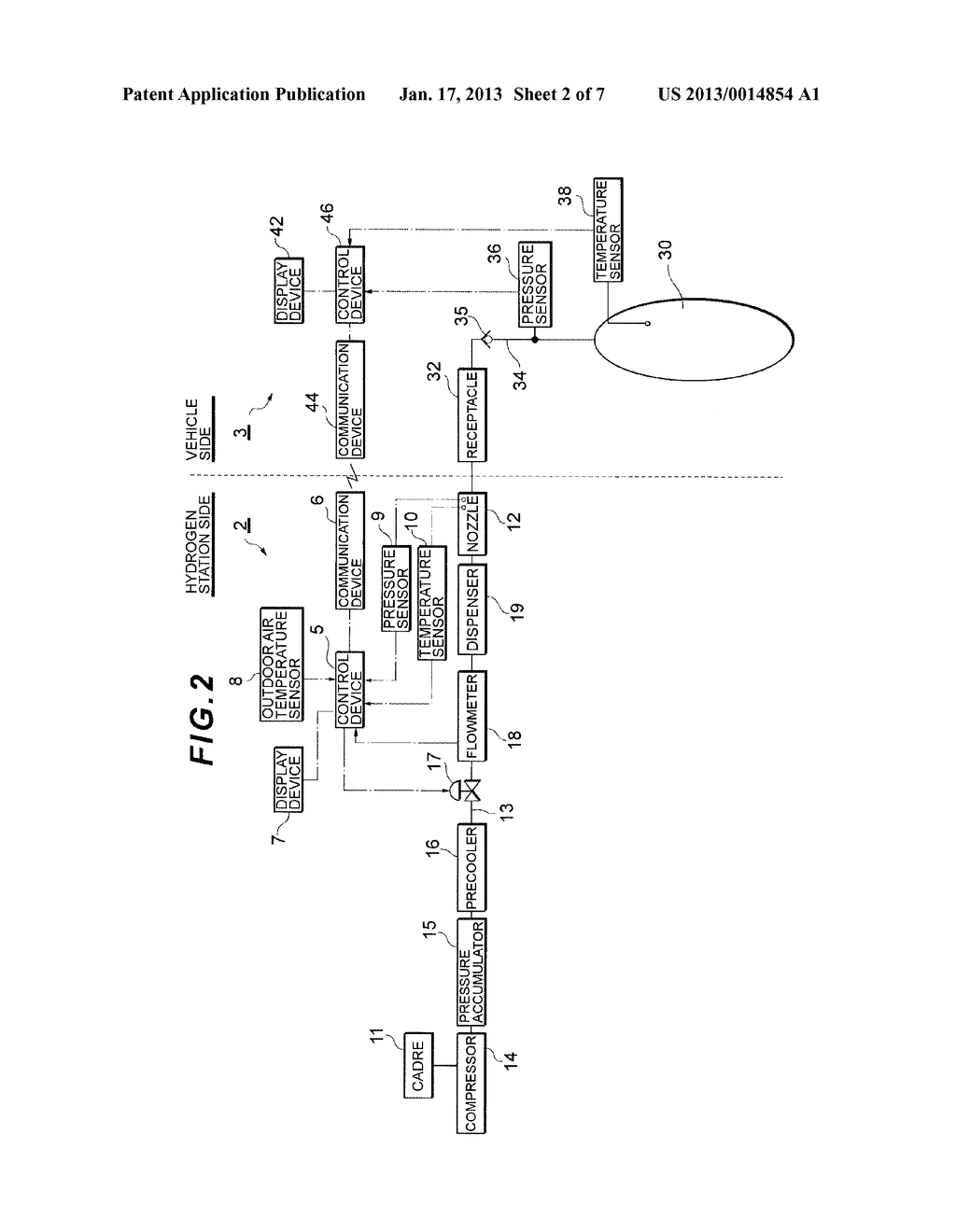 FUEL GAS STATION, FUEL GAS FILLING SYSTEM, AND FUEL GAS SUPPLYING METHOD - diagram, schematic, and image 03