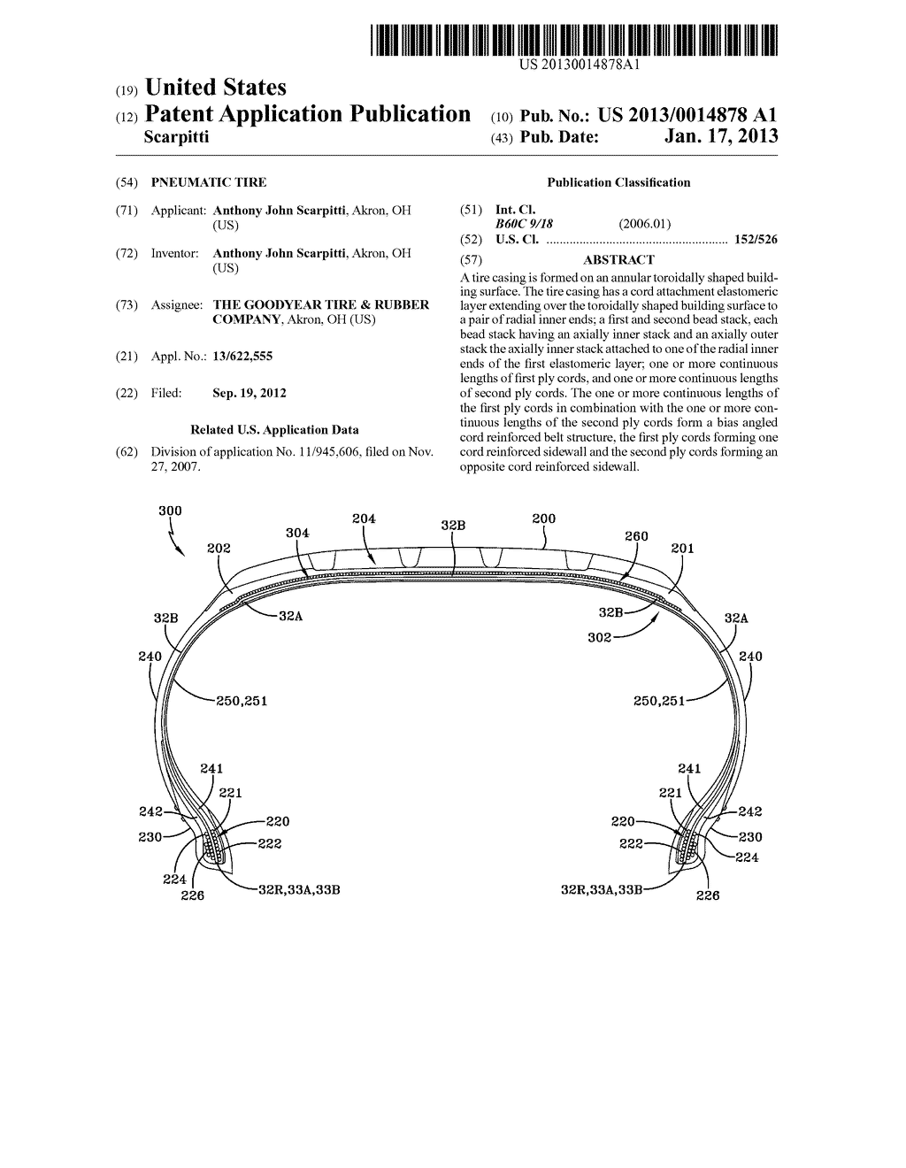 PNEUMATIC TIRE - diagram, schematic, and image 01