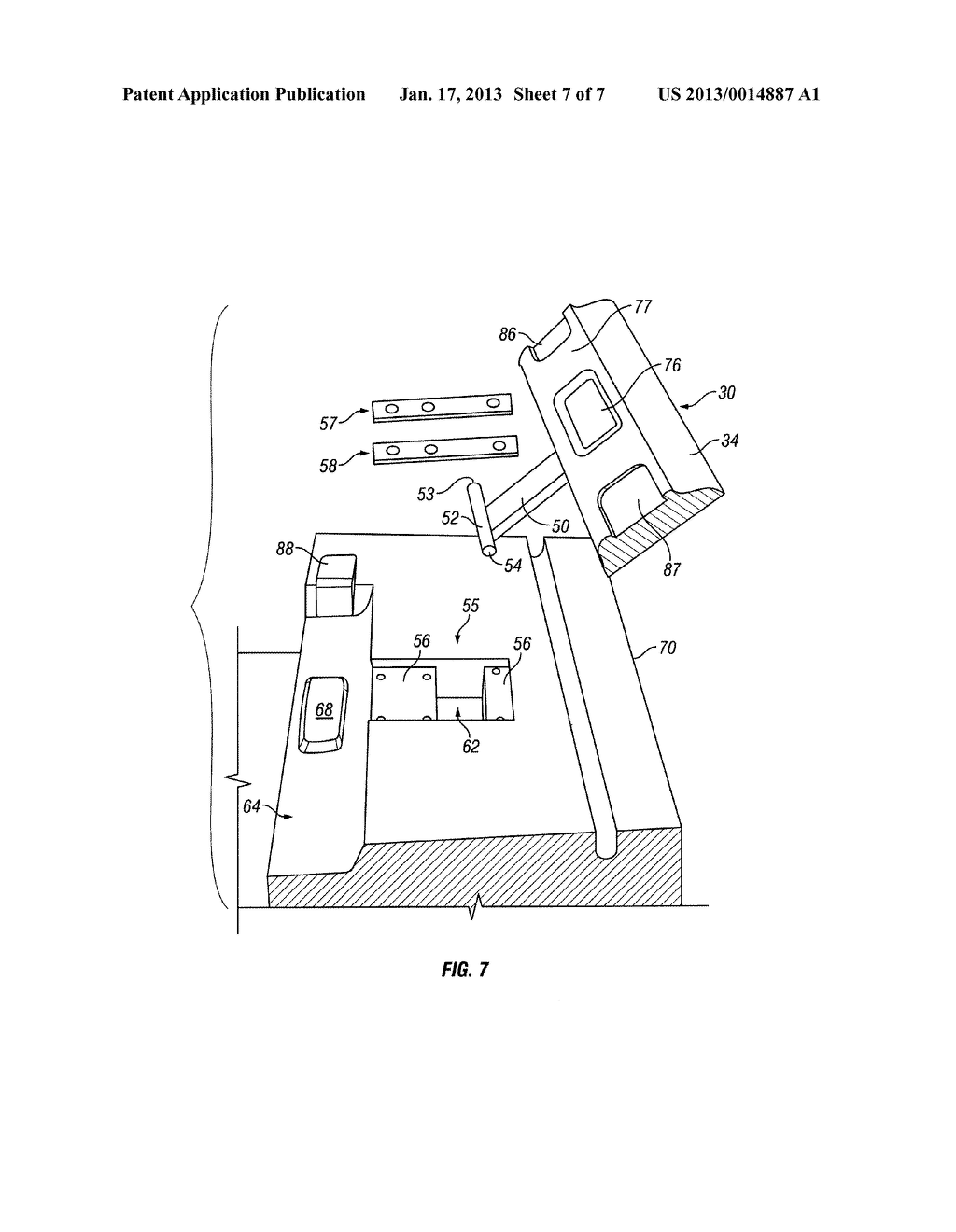 Swing Out Mold Insert Device On Lay Up Molds - diagram, schematic, and image 08