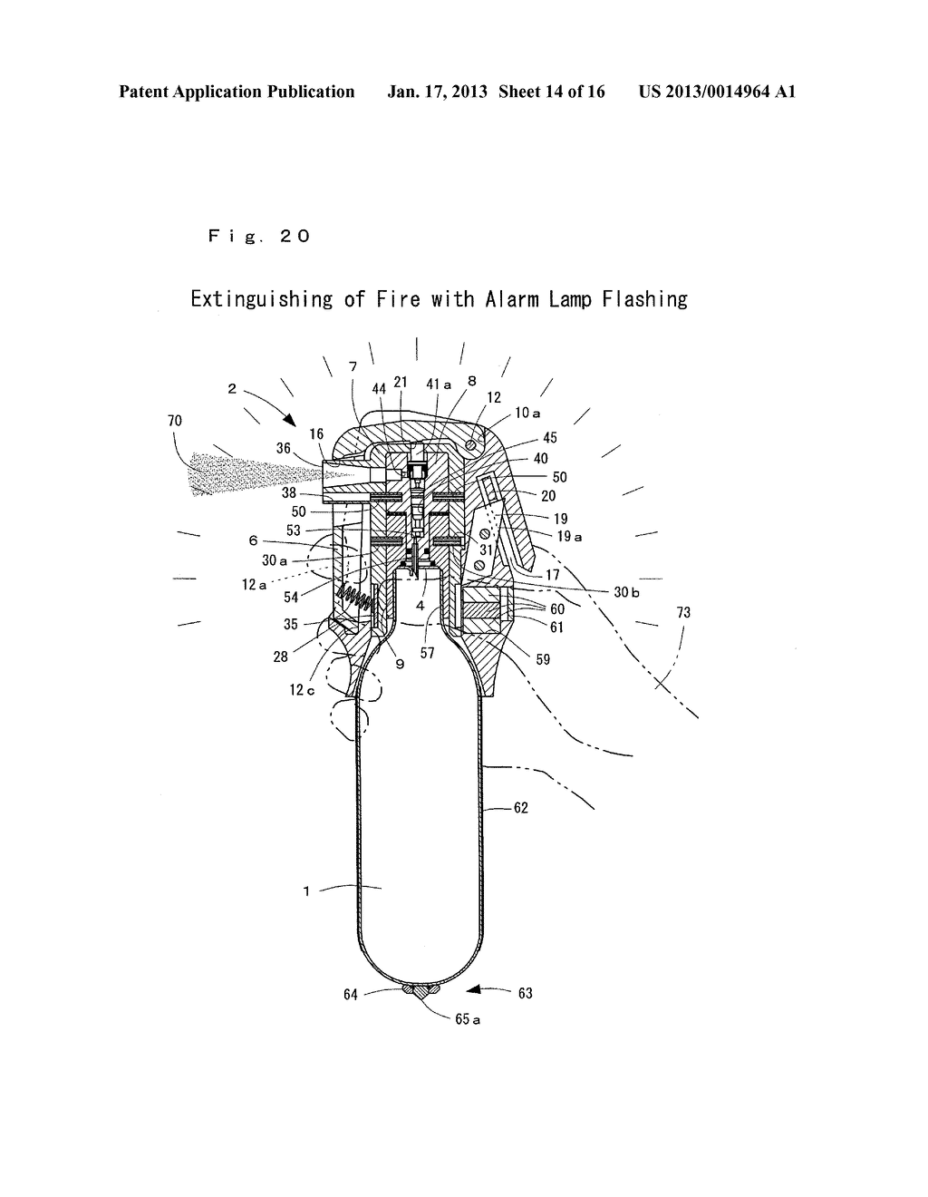 FIRE EXTINGUISHER GAS EJECTORAANM Yoshida; HideoAACI Tokorozawa-shiAACO JPAAGP Yoshida; Hideo Tokorozawa-shi JP - diagram, schematic, and image 15