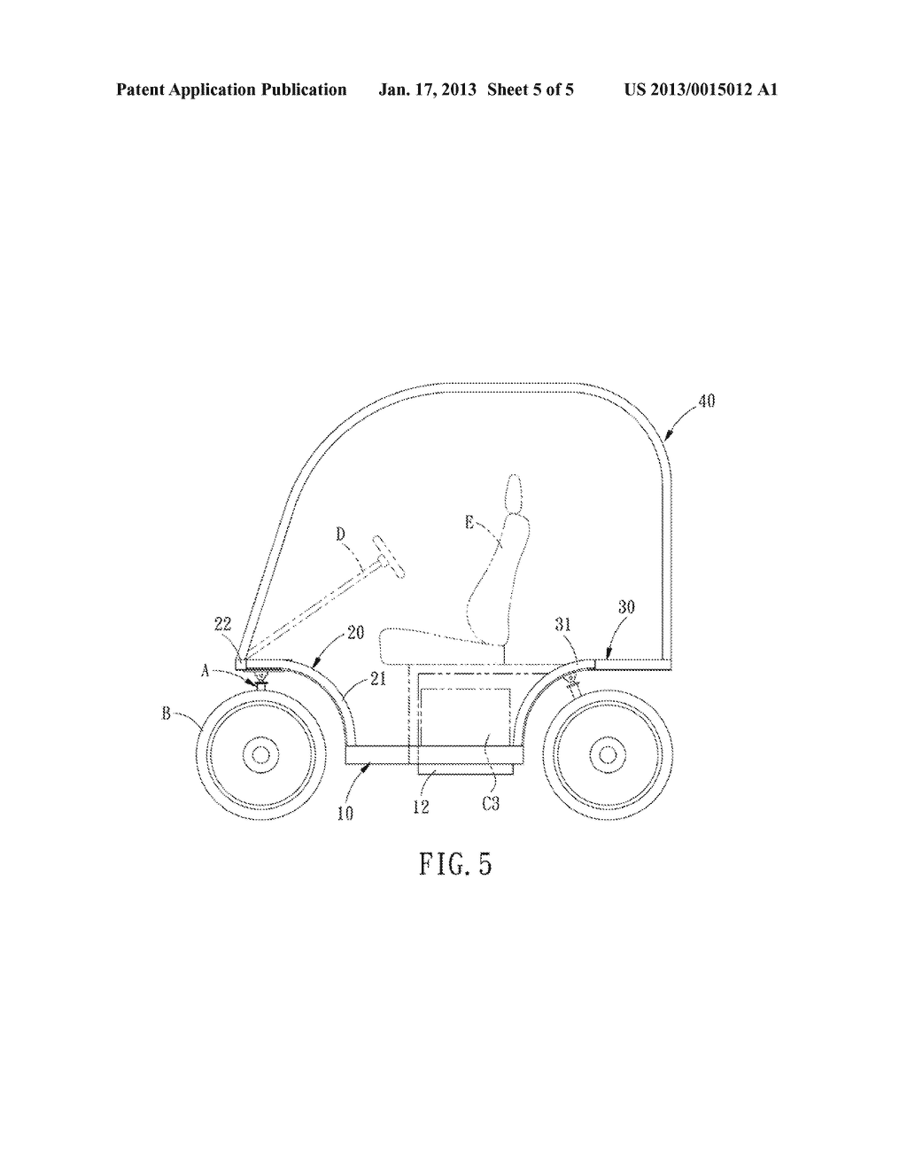 CHASSIS FOR AN ELECTRIC VEHICLEAANM WU; DONALD P.H.AACI Hsinchu CountyAACO TWAAGP WU; DONALD P.H. Hsinchu County TW - diagram, schematic, and image 06