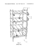 COMESTIBLE FLUID RACK WITH CONDUIT ROUTING SYSTEM diagram and image