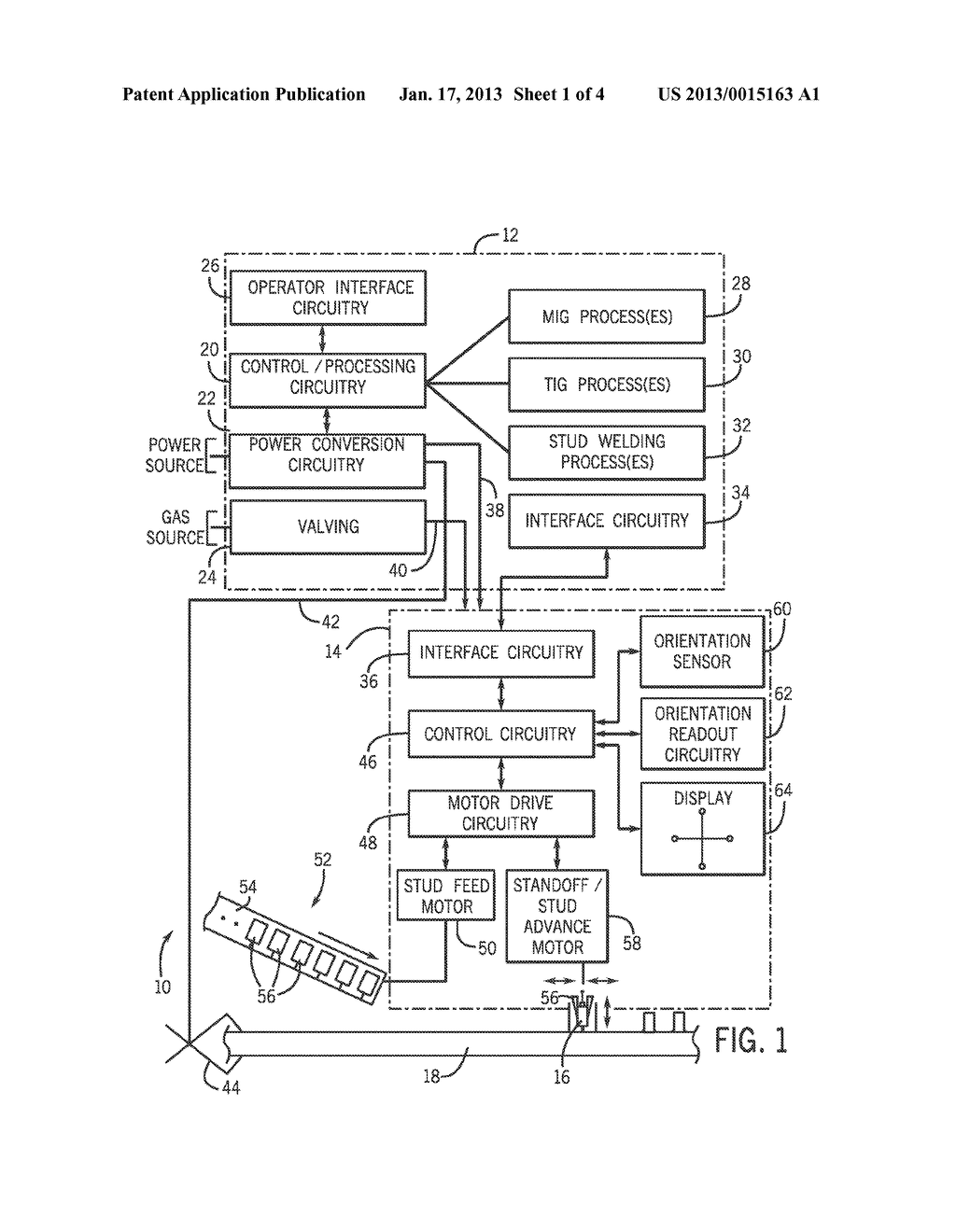 STUD WELDING SYSTEM, CONSUMABLES, AND METHOD - diagram, schematic, and image 02