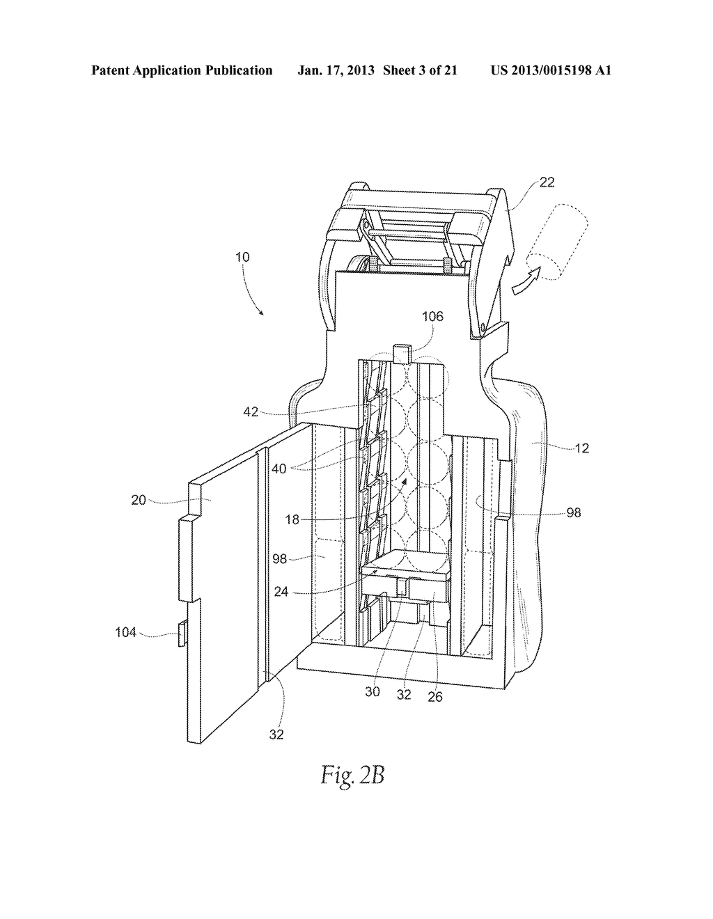 BEVERAGE CONTAINER DISPENSING APPARATUS - diagram, schematic, and image 04