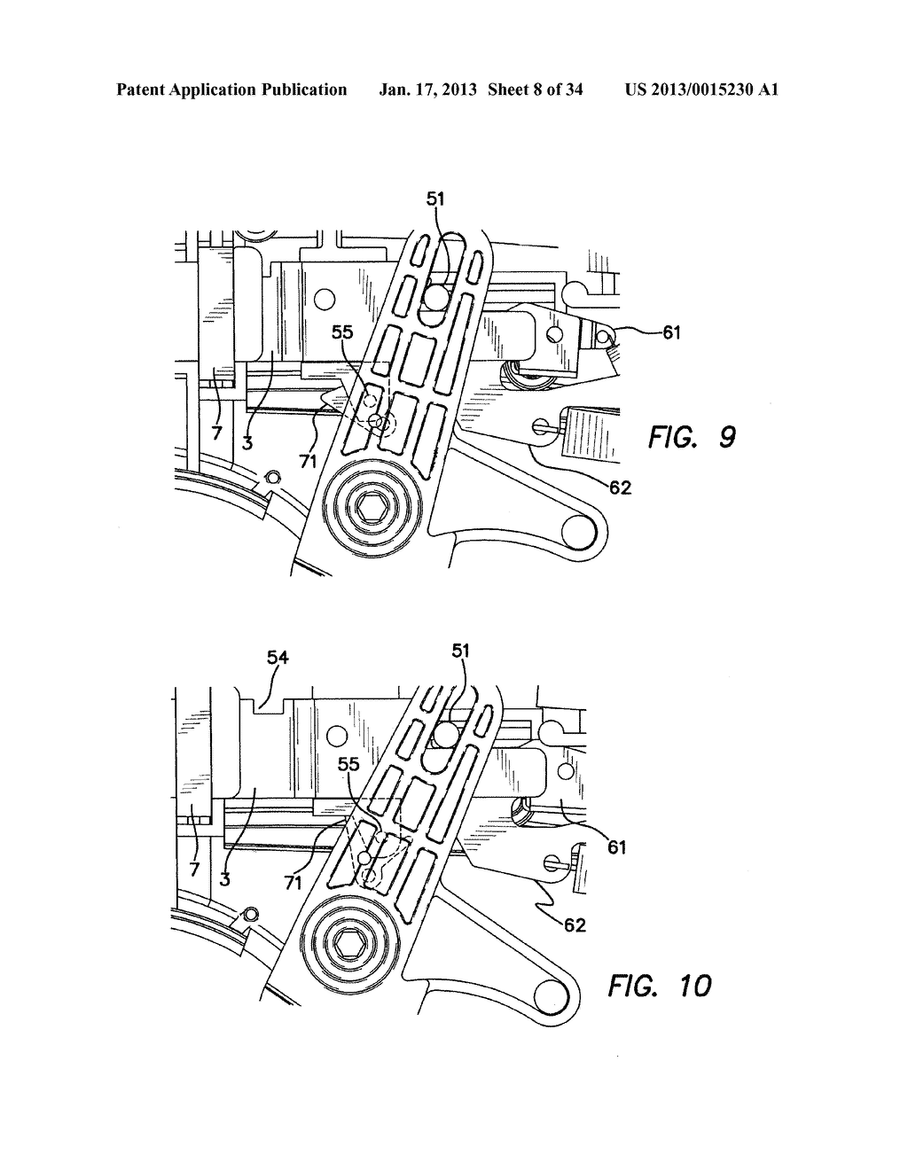 SURGICAL STAPLER WITH FIRING LOCK MECHANISM - diagram, schematic, and image 09