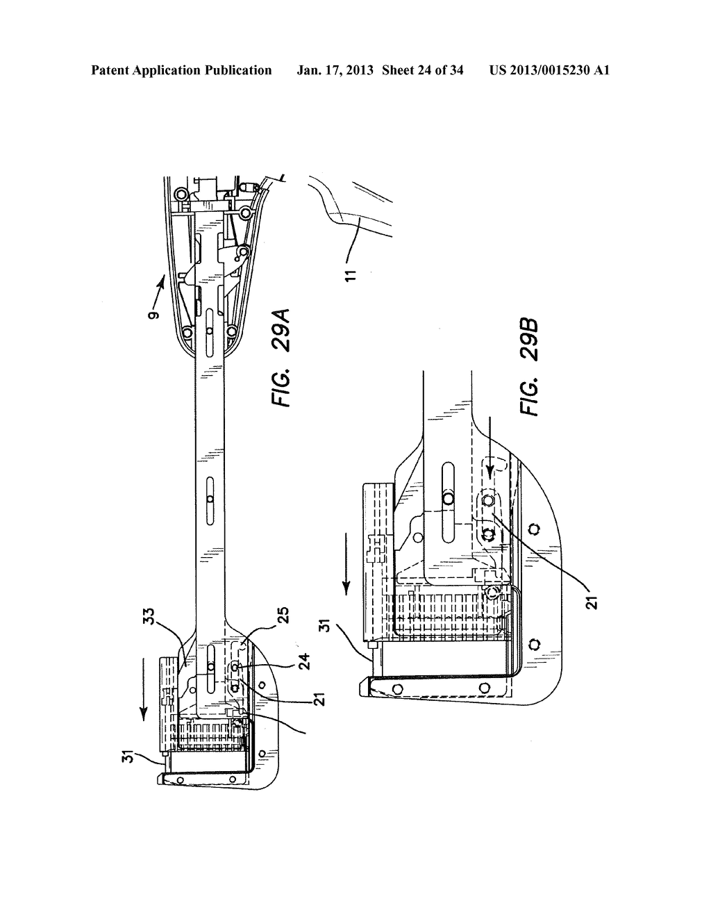 SURGICAL STAPLER WITH FIRING LOCK MECHANISM - diagram, schematic, and image 25