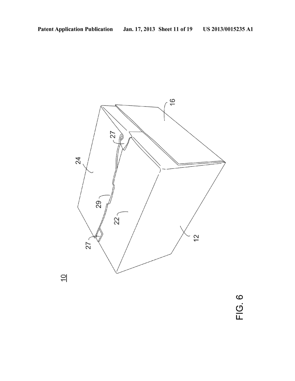 METHODS AND APPARATUS RELATING TO LOCK-TOP BOX - diagram, schematic, and image 12