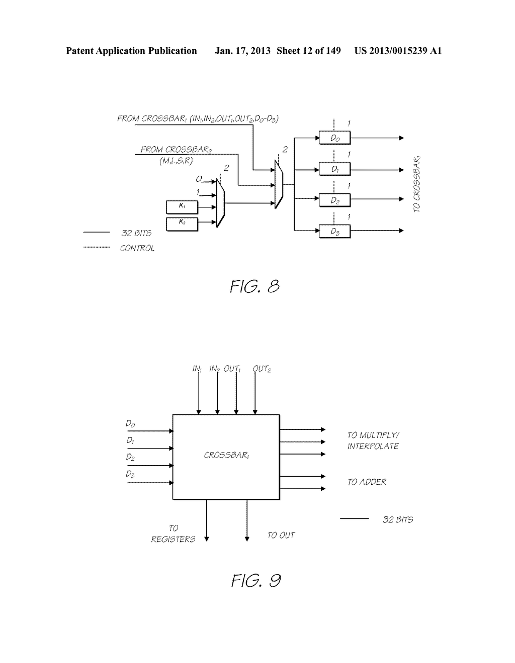 HANDHELD ELECTRONIC DEVICE WITH DUAL IMAGE SENSORS AND PROCESSOR FOR     DECODING IMAGED CODING PATTERN - diagram, schematic, and image 13