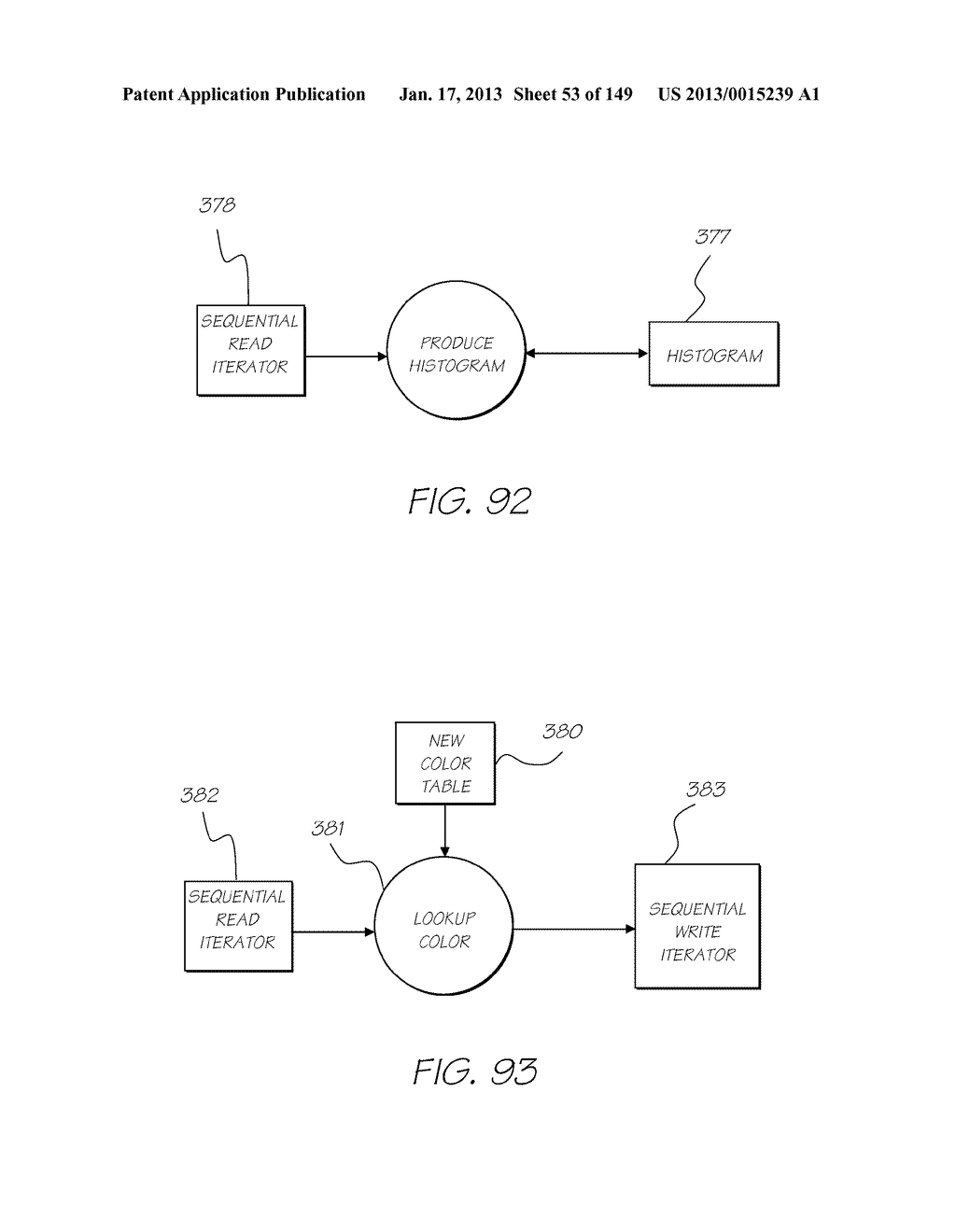 HANDHELD ELECTRONIC DEVICE WITH DUAL IMAGE SENSORS AND PROCESSOR FOR     DECODING IMAGED CODING PATTERN - diagram, schematic, and image 54