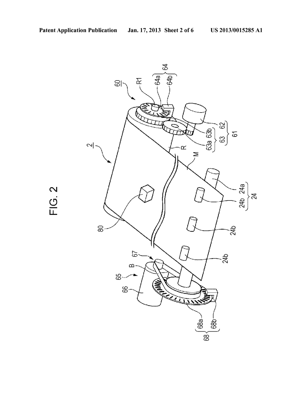 ROLL-SHAPED MEDIUM TRANSPORT DEVICE, ROLL-SHAPED MEDIUM TRANSPORT METHOD,     AND PRINTING APPARATUSAANM URUMA; HideoAACI Okaya-shiAACO JPAAGP URUMA; Hideo Okaya-shi JPAANM KOBAYASHI; MasakiAACI Matsumoto-shiAACO JPAAGP KOBAYASHI; Masaki Matsumoto-shi JPAANM HATADA; KenjiAACI Shiojiri-shiAACO JPAAGP HATADA; Kenji Shiojiri-shi JP - diagram, schematic, and image 03