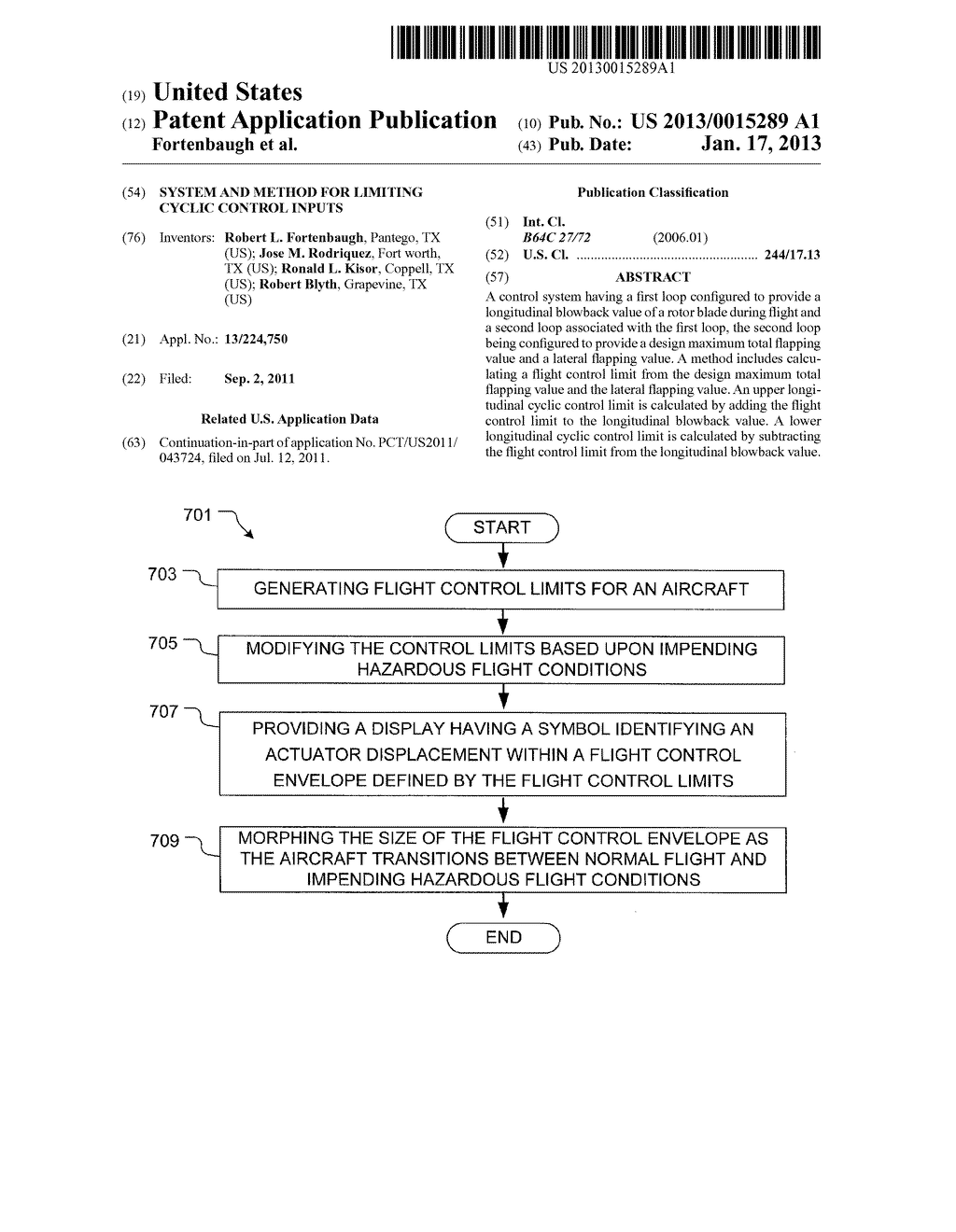 System and Method for Limiting Cyclic Control Inputs - diagram, schematic, and image 01