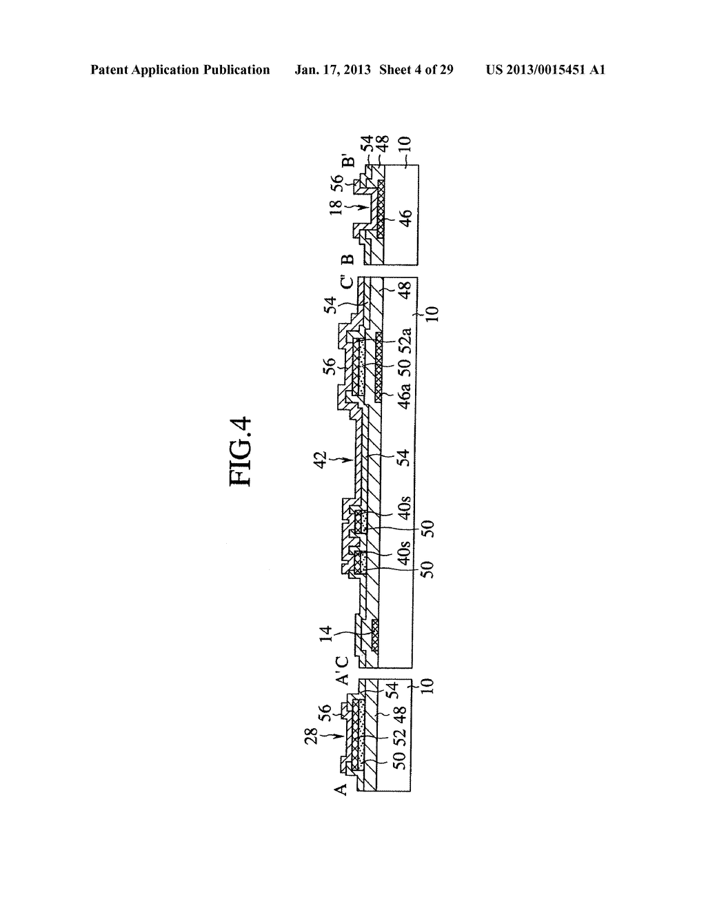 THIN FILM TRANSISTOR MATRIX DEVICE AND METHOD FOR FABRICATING THE SAME - diagram, schematic, and image 05