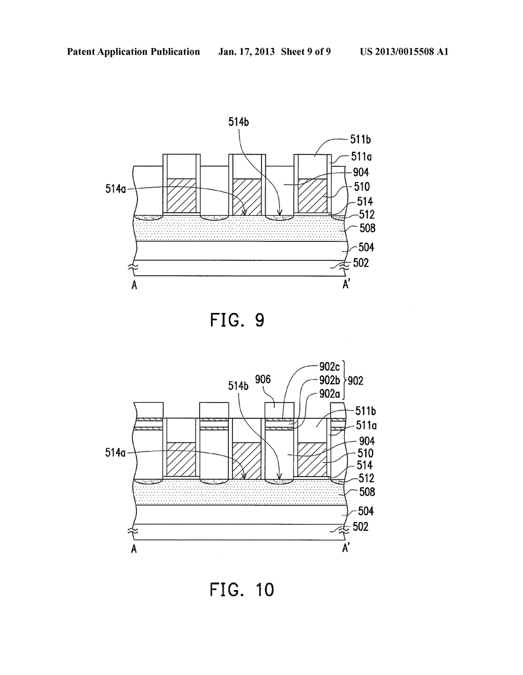 SEMICONDUCTOR DEVICE AND METHOD FOR FABRICATING THE SAMEAANM Jang; Wen-YuehAACI Hsinchu CityAACO TWAAGP Jang; Wen-Yueh Hsinchu City TW - diagram, schematic, and image 10