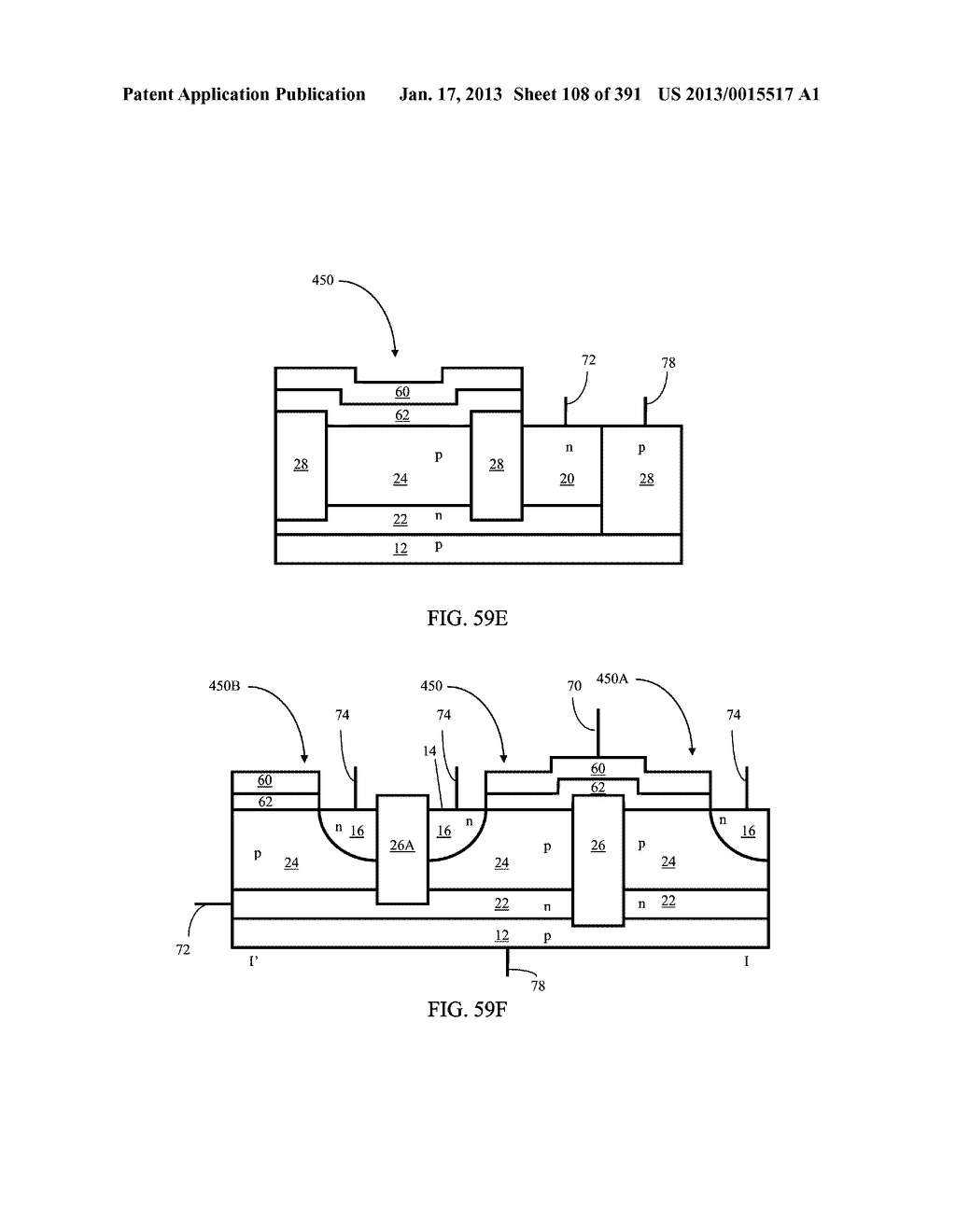 Semiconductor Memory Device Having Electrically Floating Body Transistor,     Semiconductor Memory Device Having Both Volatile and Non-Volatile     Functionality and Method of Operating - diagram, schematic, and image 109