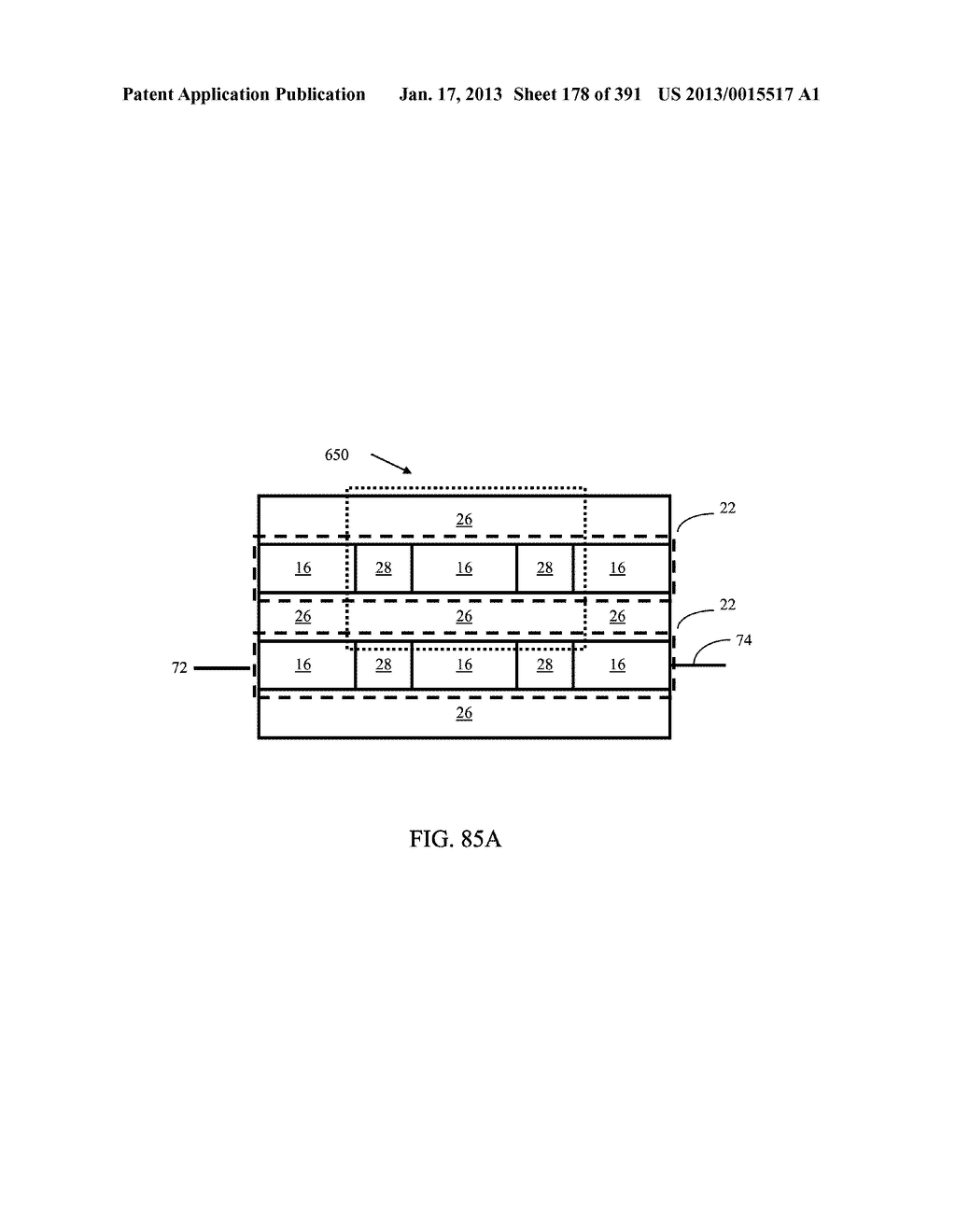 Semiconductor Memory Device Having Electrically Floating Body Transistor,     Semiconductor Memory Device Having Both Volatile and Non-Volatile     Functionality and Method of Operating - diagram, schematic, and image 179