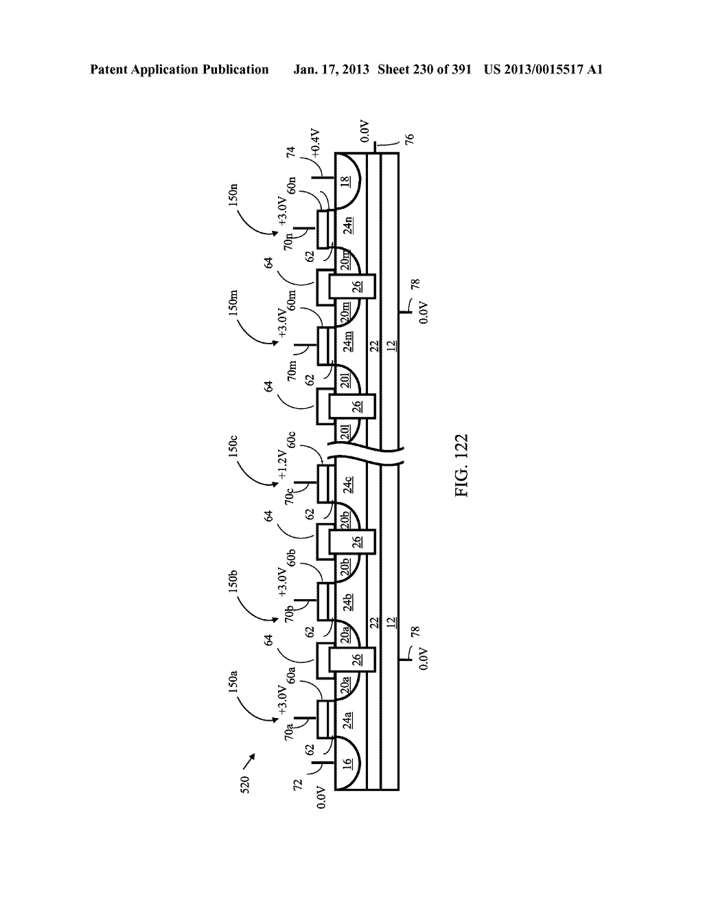 Semiconductor Memory Device Having Electrically Floating Body Transistor,     Semiconductor Memory Device Having Both Volatile and Non-Volatile     Functionality and Method of Operating - diagram, schematic, and image 231