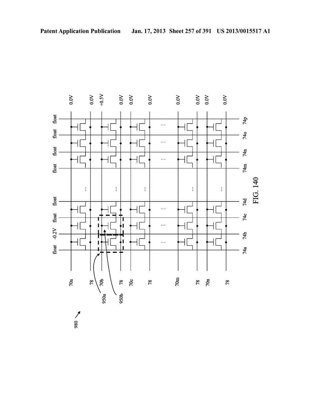 Semiconductor Memory Device Having Electrically Floating Body Transistor,     Semiconductor Memory Device Having Both Volatile and Non-Volatile     Functionality and Method of Operating - diagram, schematic, and image 258