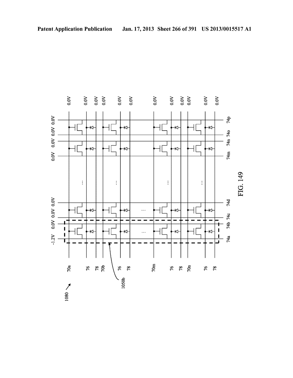 Semiconductor Memory Device Having Electrically Floating Body Transistor,     Semiconductor Memory Device Having Both Volatile and Non-Volatile     Functionality and Method of Operating - diagram, schematic, and image 267