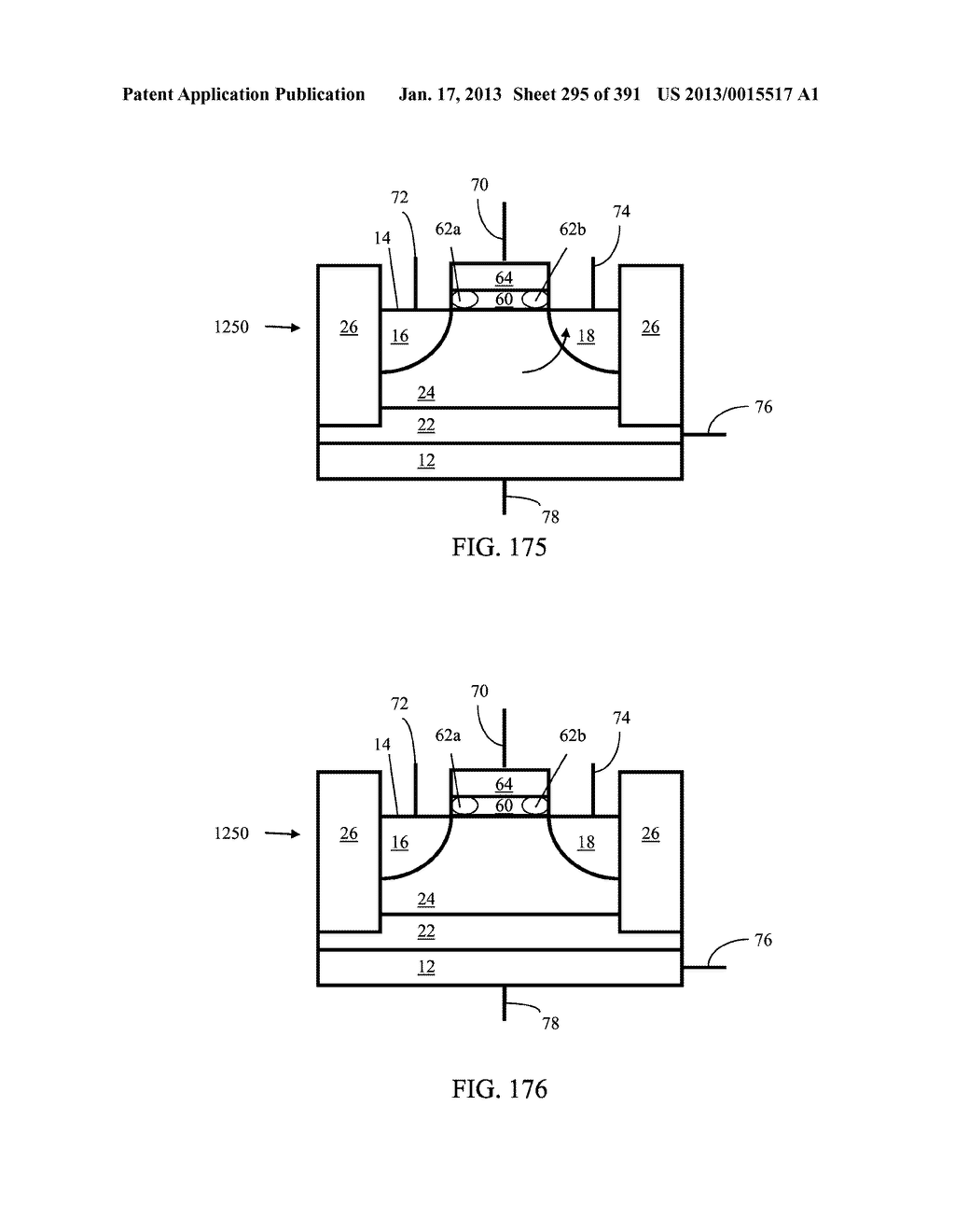 Semiconductor Memory Device Having Electrically Floating Body Transistor,     Semiconductor Memory Device Having Both Volatile and Non-Volatile     Functionality and Method of Operating - diagram, schematic, and image 296