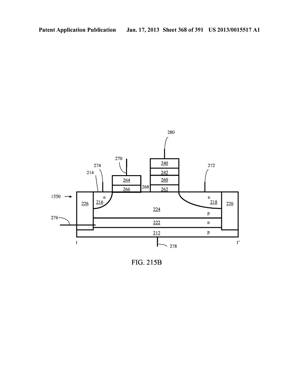 Semiconductor Memory Device Having Electrically Floating Body Transistor,     Semiconductor Memory Device Having Both Volatile and Non-Volatile     Functionality and Method of Operating - diagram, schematic, and image 369