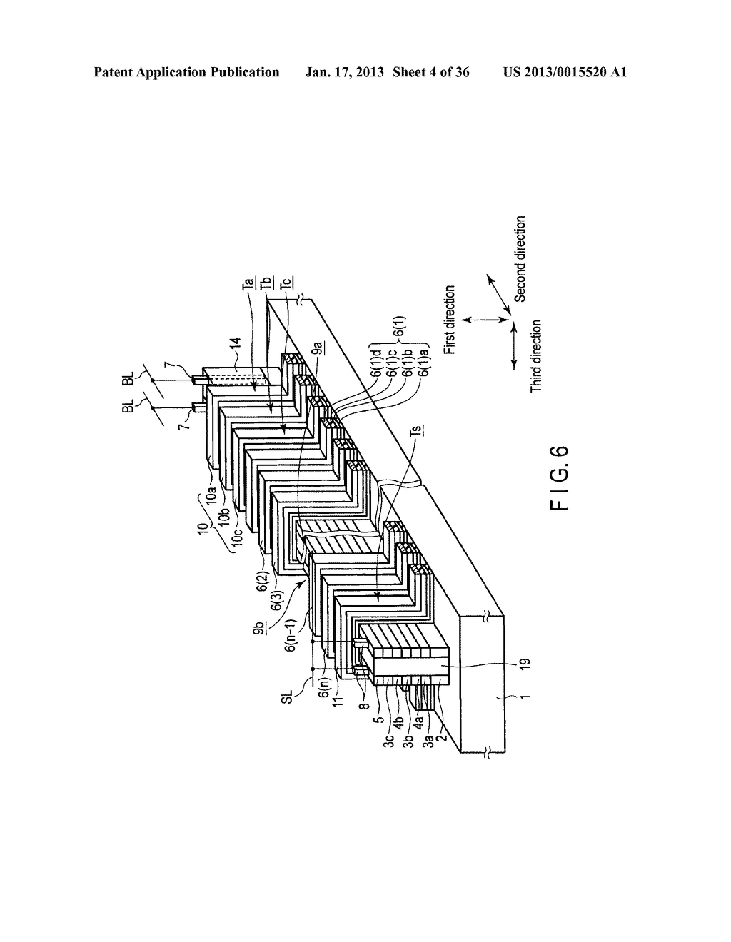 NONVOLATILE SEMICONDUCTOR MEMORY DEVICE AND METHOD OF MANUFACTURING THE     SAME - diagram, schematic, and image 05