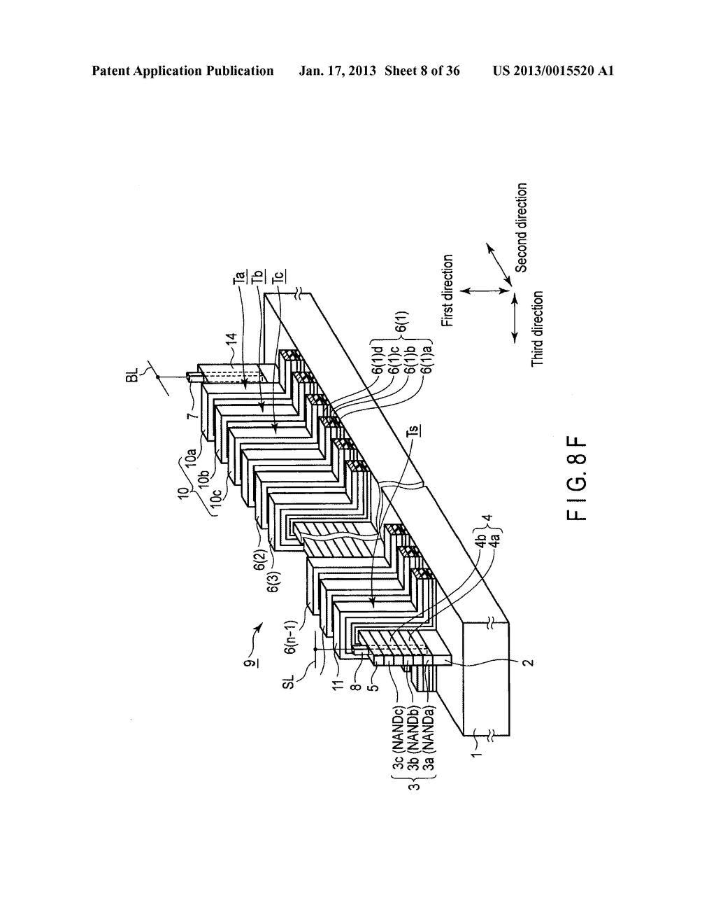 NONVOLATILE SEMICONDUCTOR MEMORY DEVICE AND METHOD OF MANUFACTURING THE     SAME - diagram, schematic, and image 09