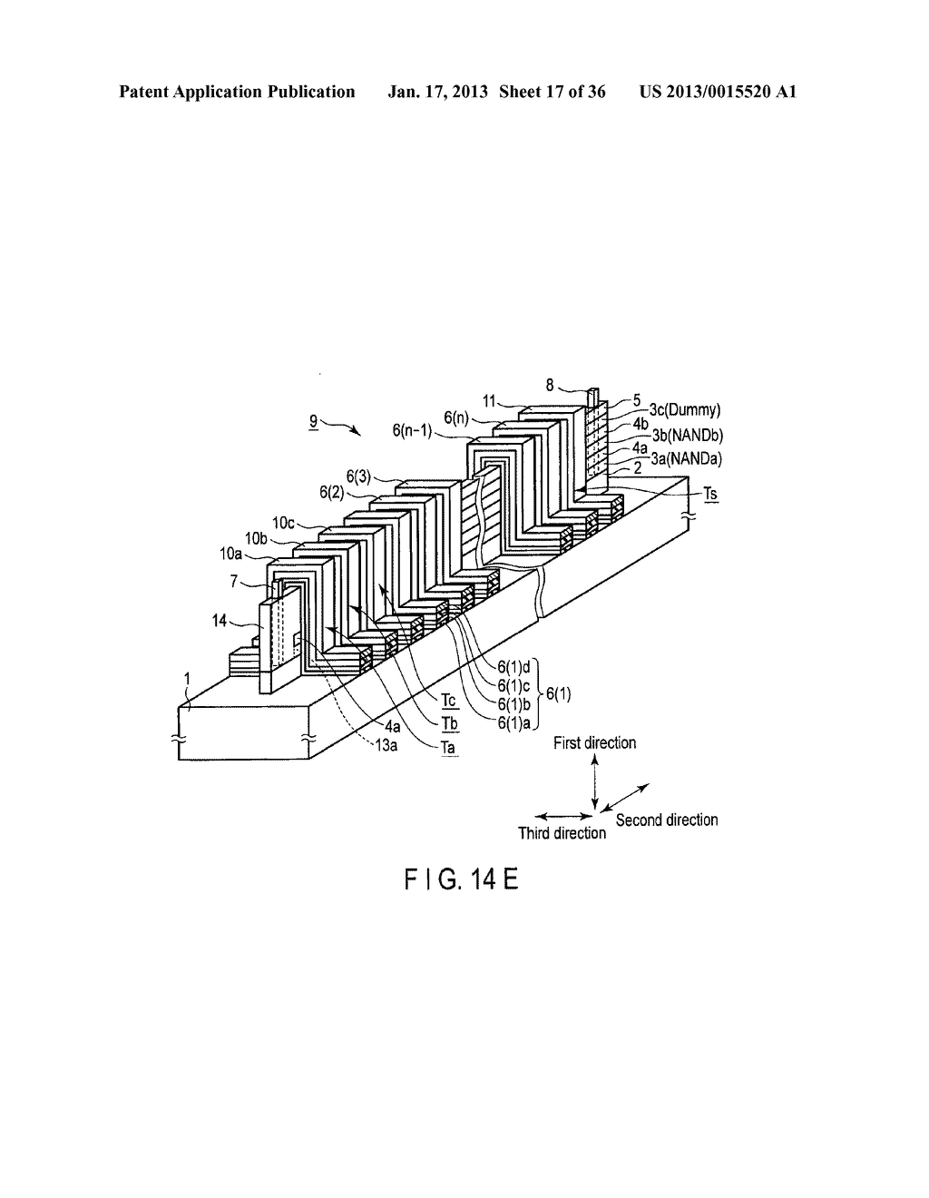 NONVOLATILE SEMICONDUCTOR MEMORY DEVICE AND METHOD OF MANUFACTURING THE     SAME - diagram, schematic, and image 18