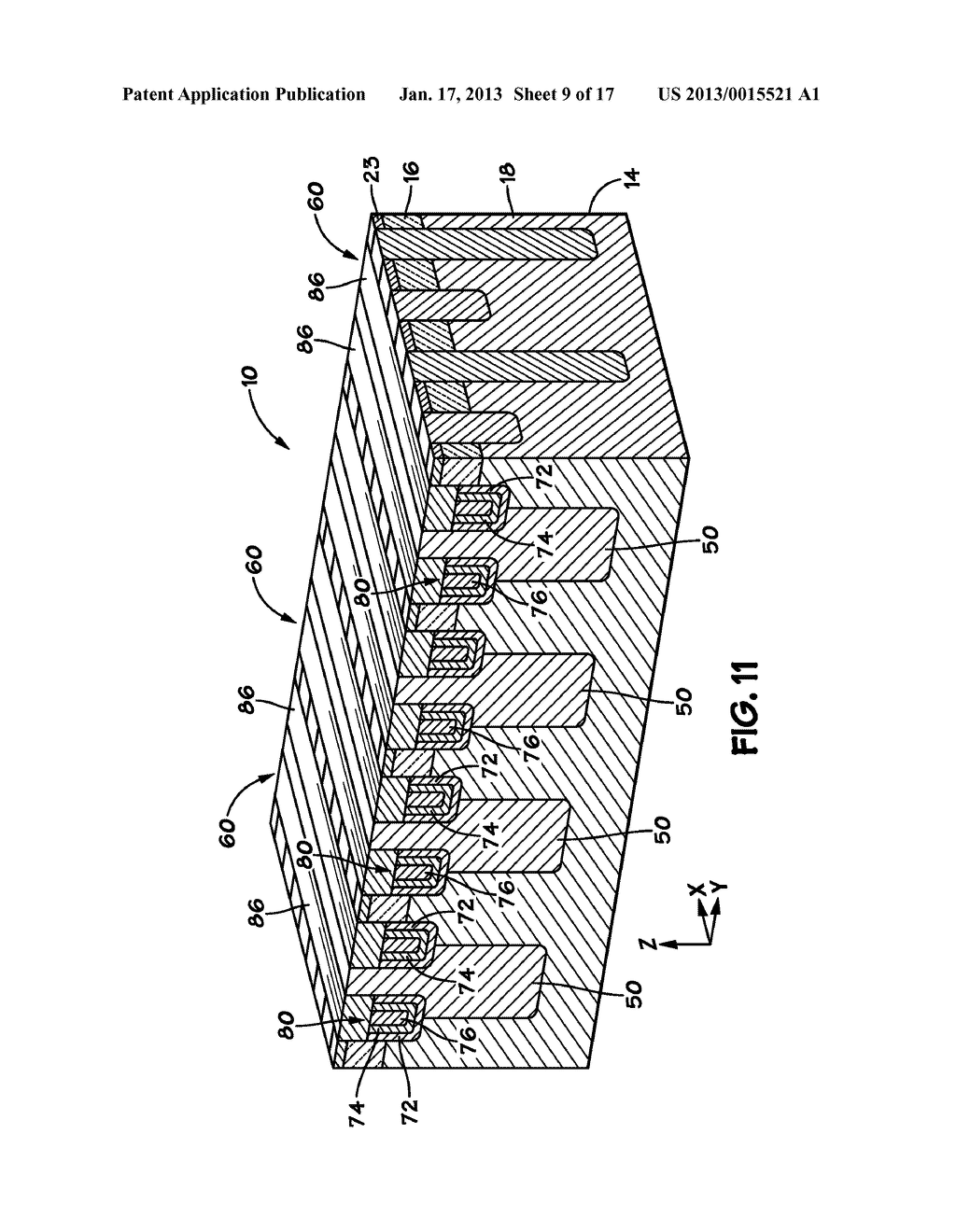 CROSS-HAIR CELL DEVICES AND METHODS FOR MANUFACTURING THE SAME - diagram, schematic, and image 10