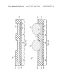 Semiconductor Device with Solder Bump Formed on High Topography Plated Cu     Pads diagram and image