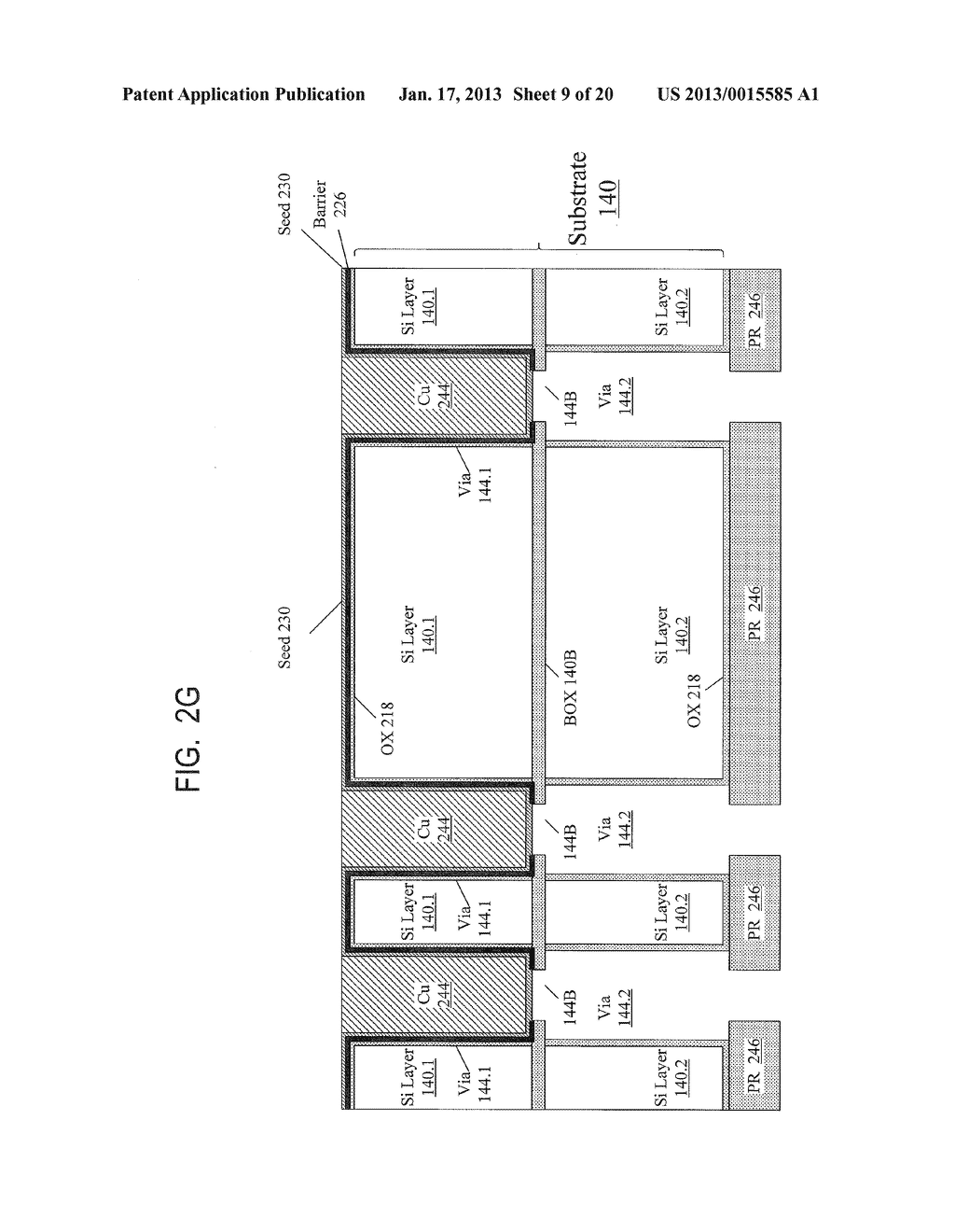 STRUCTURES WITH THROUGH VIAS PASSING THROUGH A SUBSTRATE COMPRISING A     PLANAR INSULATING LAYER BETWEEN SEMICONDUCTOR LAYERSAANM Kosenko; ValentinAACI Mountain ViewAAST CAAACO USAAGP Kosenko; Valentin Mountain View CA USAANM Savastiouk; SergeyAACI SaratogaAAST CAAACO USAAGP Savastiouk; Sergey Saratoga CA US - diagram, schematic, and image 10