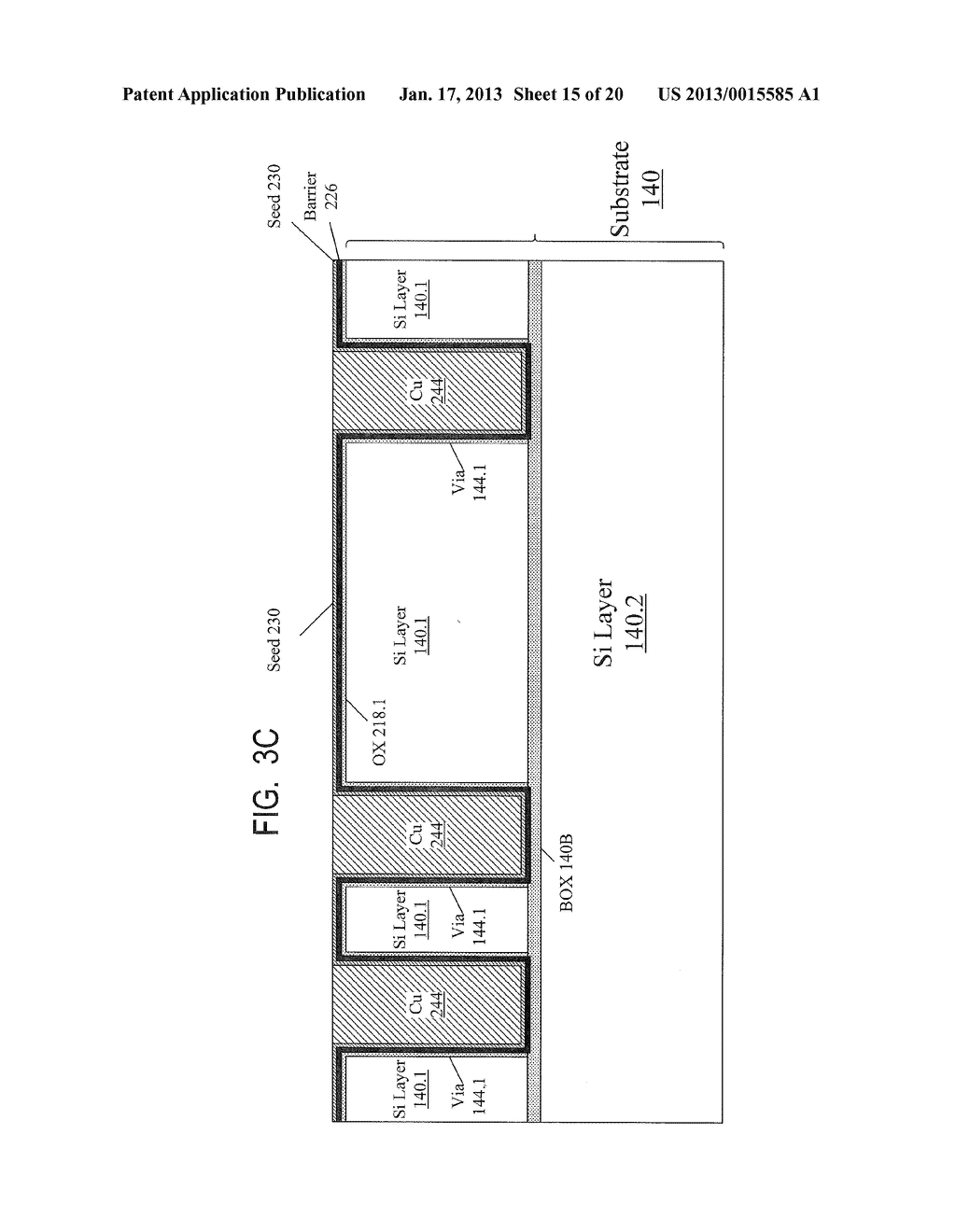 STRUCTURES WITH THROUGH VIAS PASSING THROUGH A SUBSTRATE COMPRISING A     PLANAR INSULATING LAYER BETWEEN SEMICONDUCTOR LAYERSAANM Kosenko; ValentinAACI Mountain ViewAAST CAAACO USAAGP Kosenko; Valentin Mountain View CA USAANM Savastiouk; SergeyAACI SaratogaAAST CAAACO USAAGP Savastiouk; Sergey Saratoga CA US - diagram, schematic, and image 16