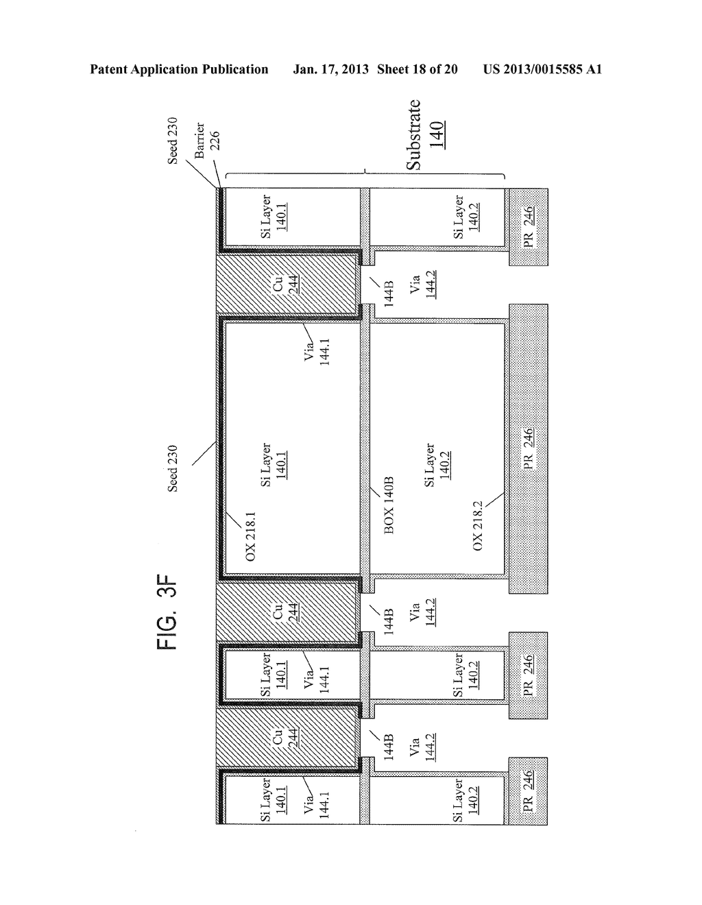 STRUCTURES WITH THROUGH VIAS PASSING THROUGH A SUBSTRATE COMPRISING A     PLANAR INSULATING LAYER BETWEEN SEMICONDUCTOR LAYERSAANM Kosenko; ValentinAACI Mountain ViewAAST CAAACO USAAGP Kosenko; Valentin Mountain View CA USAANM Savastiouk; SergeyAACI SaratogaAAST CAAACO USAAGP Savastiouk; Sergey Saratoga CA US - diagram, schematic, and image 19