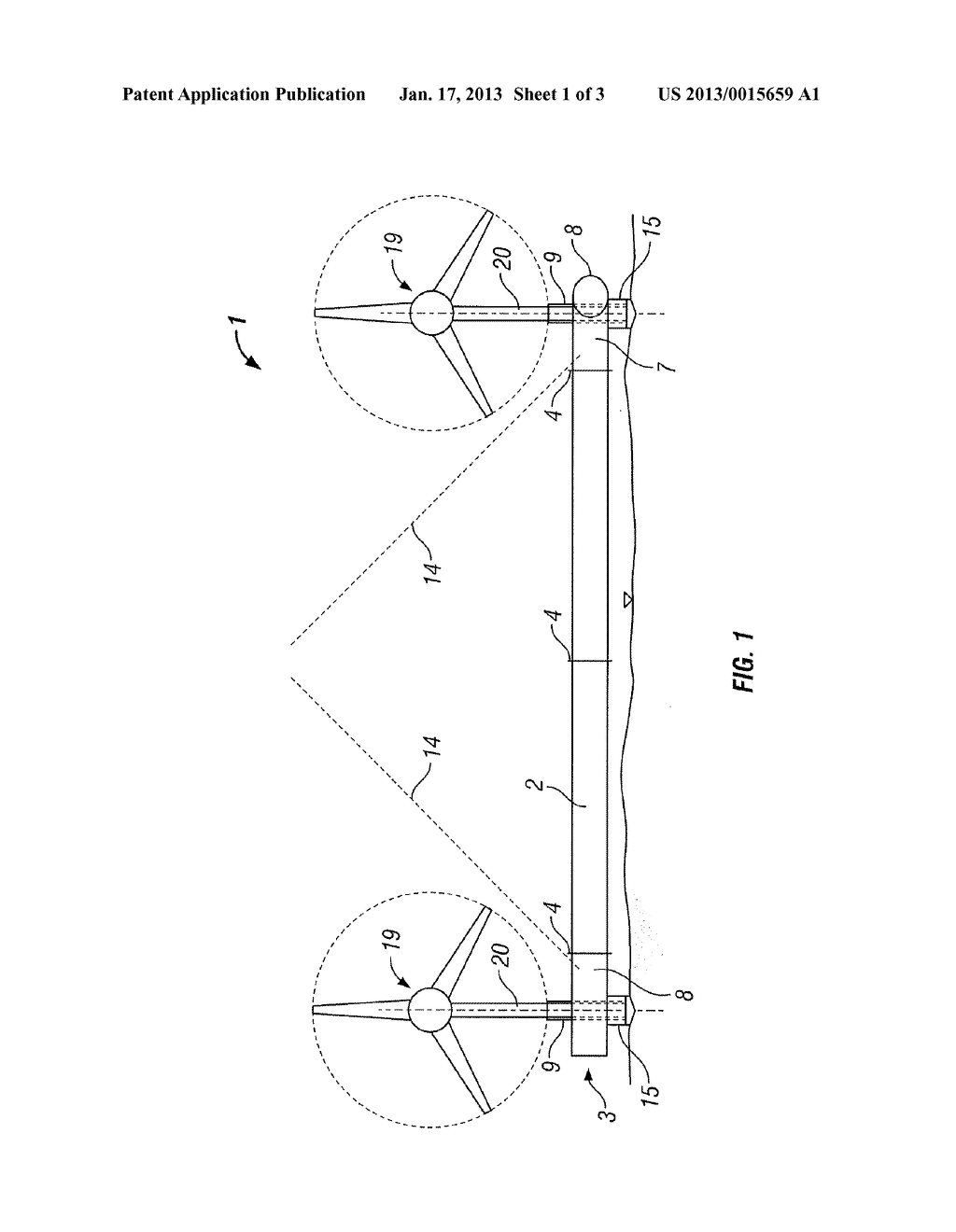 Tidal Turbine SystemAANM Ayre; RichardAACI HaverfordwestAACO GBAAGP Ayre; Richard Haverfordwest GB - diagram, schematic, and image 02