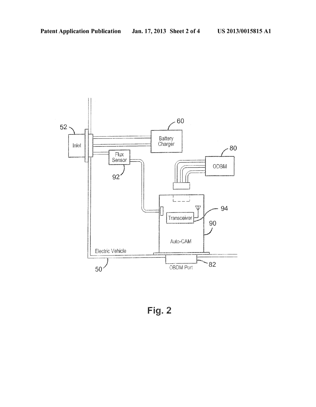 System for Identifying an Electric Vehicle Connected to Electric Vehicle     Service Equipment - diagram, schematic, and image 03