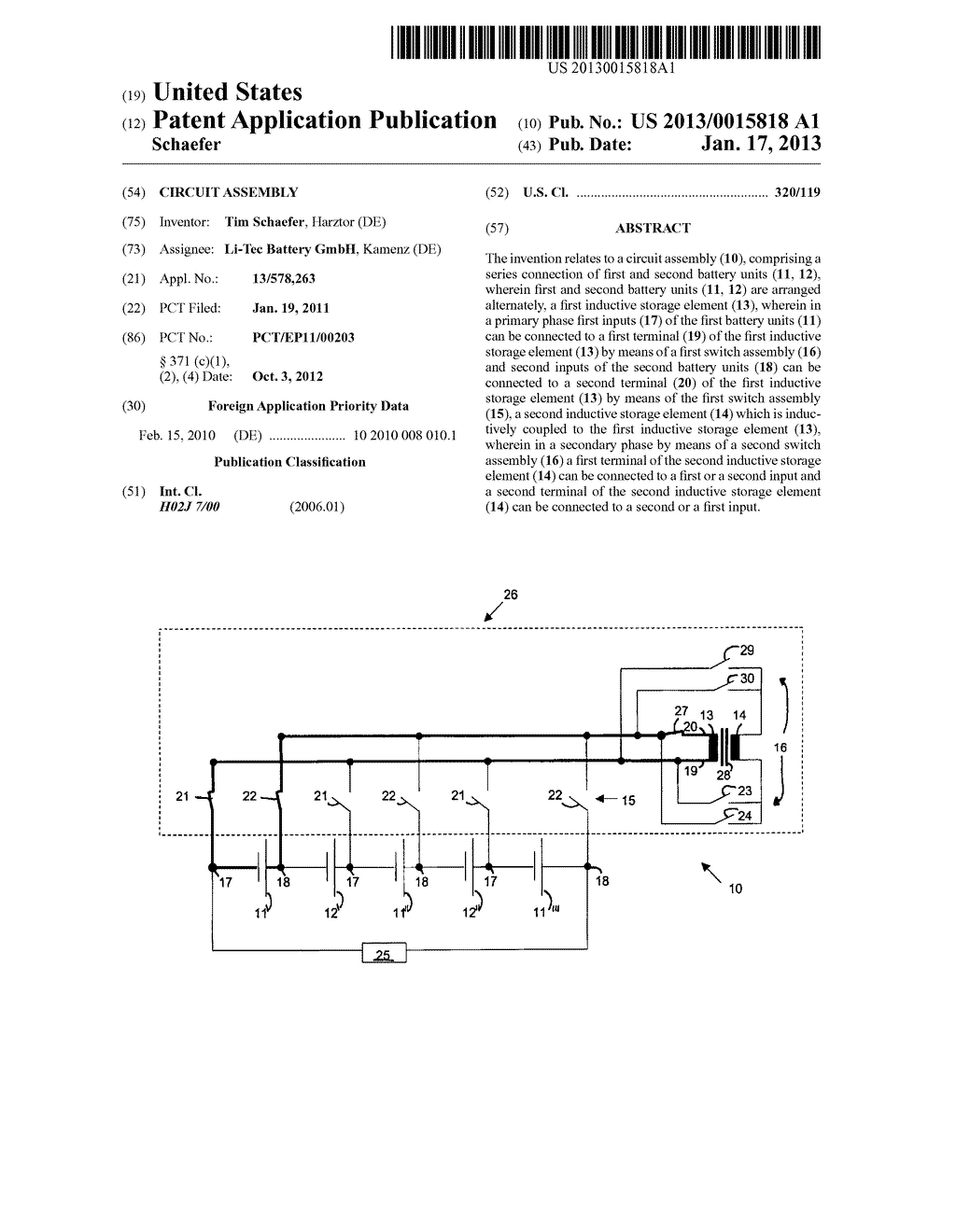 CIRCUIT ASSEMBLYAANM Schaefer; TimAACI HarztorAACO DEAAGP Schaefer; Tim Harztor DE - diagram, schematic, and image 01