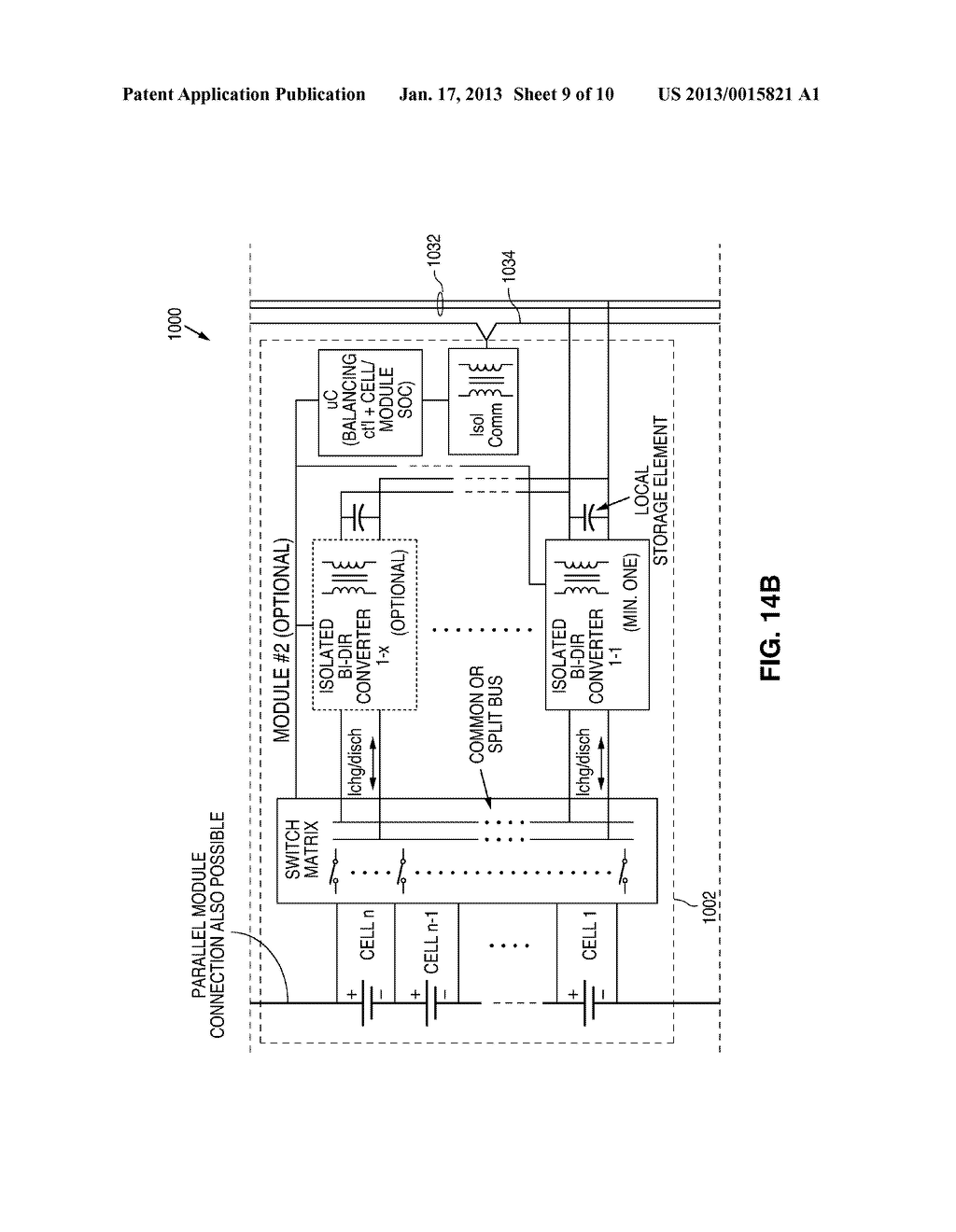 SYSTEM AND METHOD FOR BALANCING ELECTRICAL ENERGY STORAGE DEVICES VIA     DIFFERENTIAL POWER BUS AND CAPACITIVE LOAD SWITCHED-MODE POWER SUPPLY - diagram, schematic, and image 10