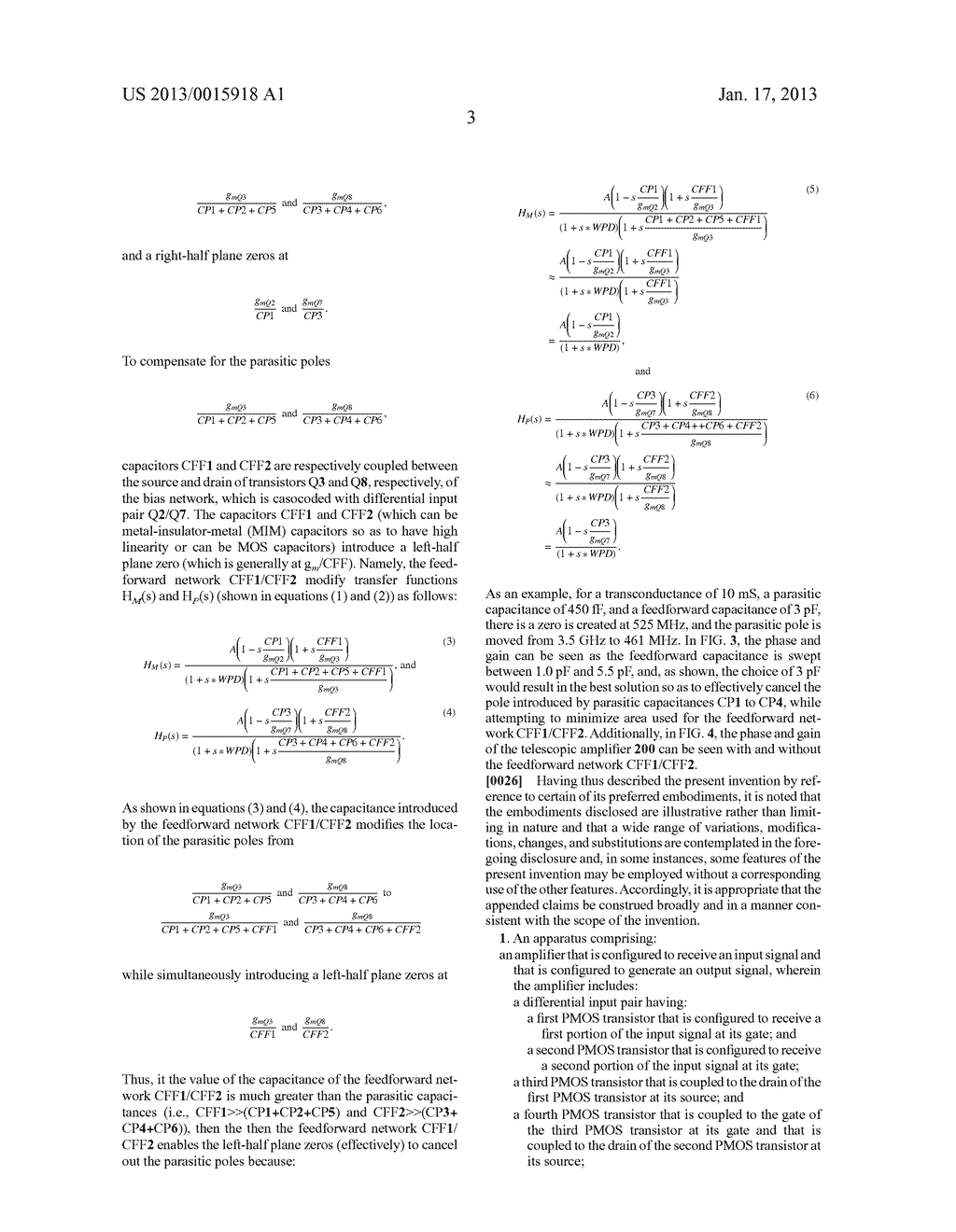 HIGH SPEED AMPLIFIERAANM Wang Limketkai; Victoria L.AACI DallasAAST TXAACO USAAGP Wang Limketkai; Victoria L. Dallas TX USAANM Srinivasan; VenkateshAACI DallasAAST TXAACO USAAGP Srinivasan; Venkatesh Dallas TX US - diagram, schematic, and image 08