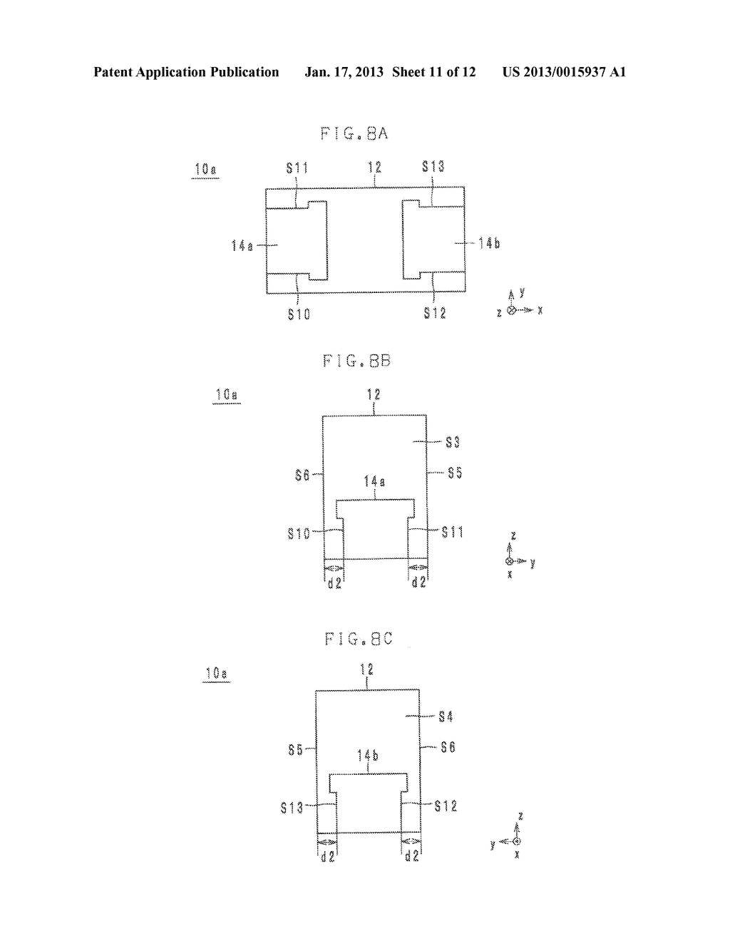 ELECTRONIC COMPONENT AND METHOD OF PRODUCING SAMEAANM SEKO; AtsushiAACI Kyoto-fuAACO JPAAGP SEKO; Atsushi Kyoto-fu JP - diagram, schematic, and image 12