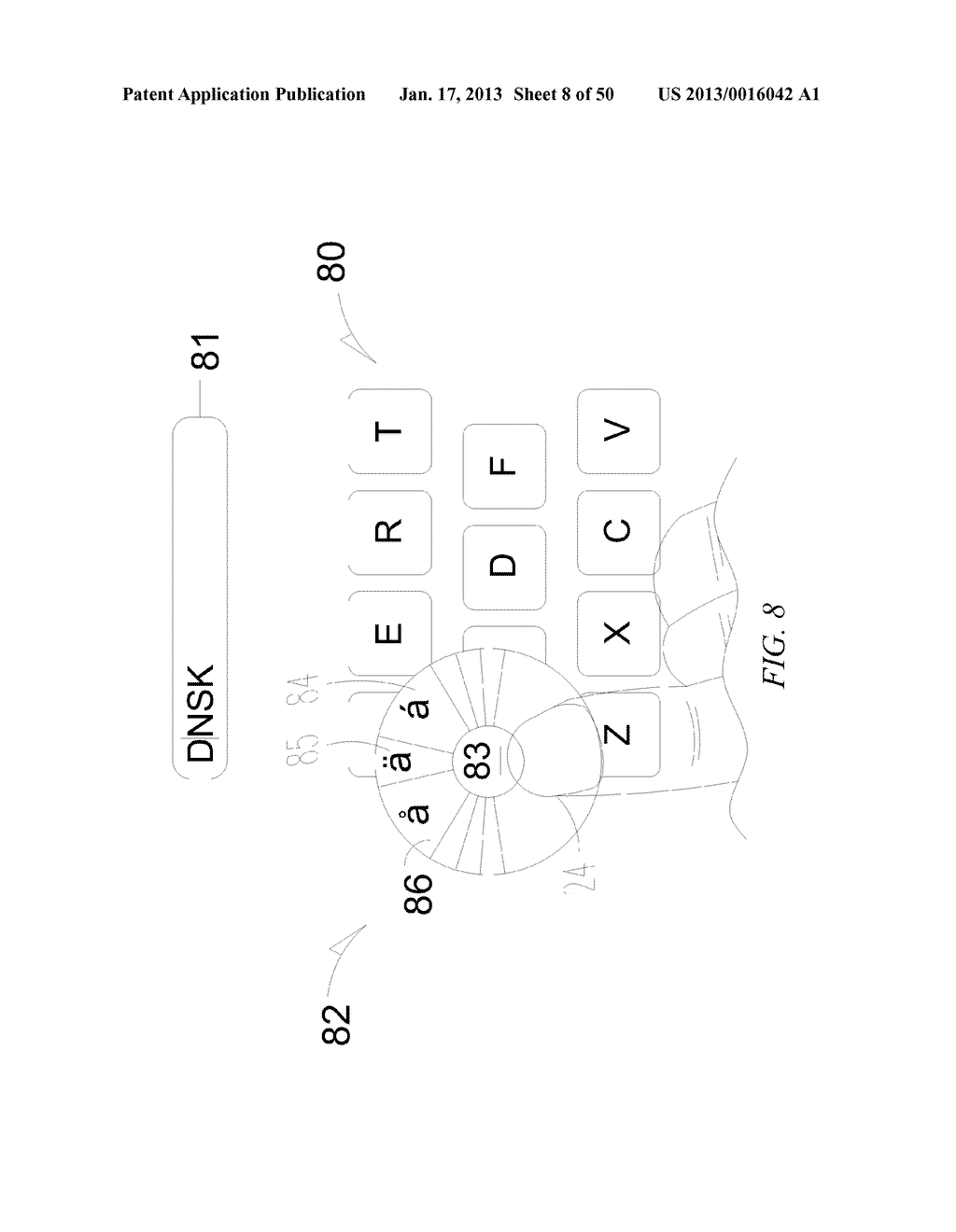 HAPTIC DEVICE WITH TOUCH GESTURE INTERFACE - diagram, schematic, and image 09