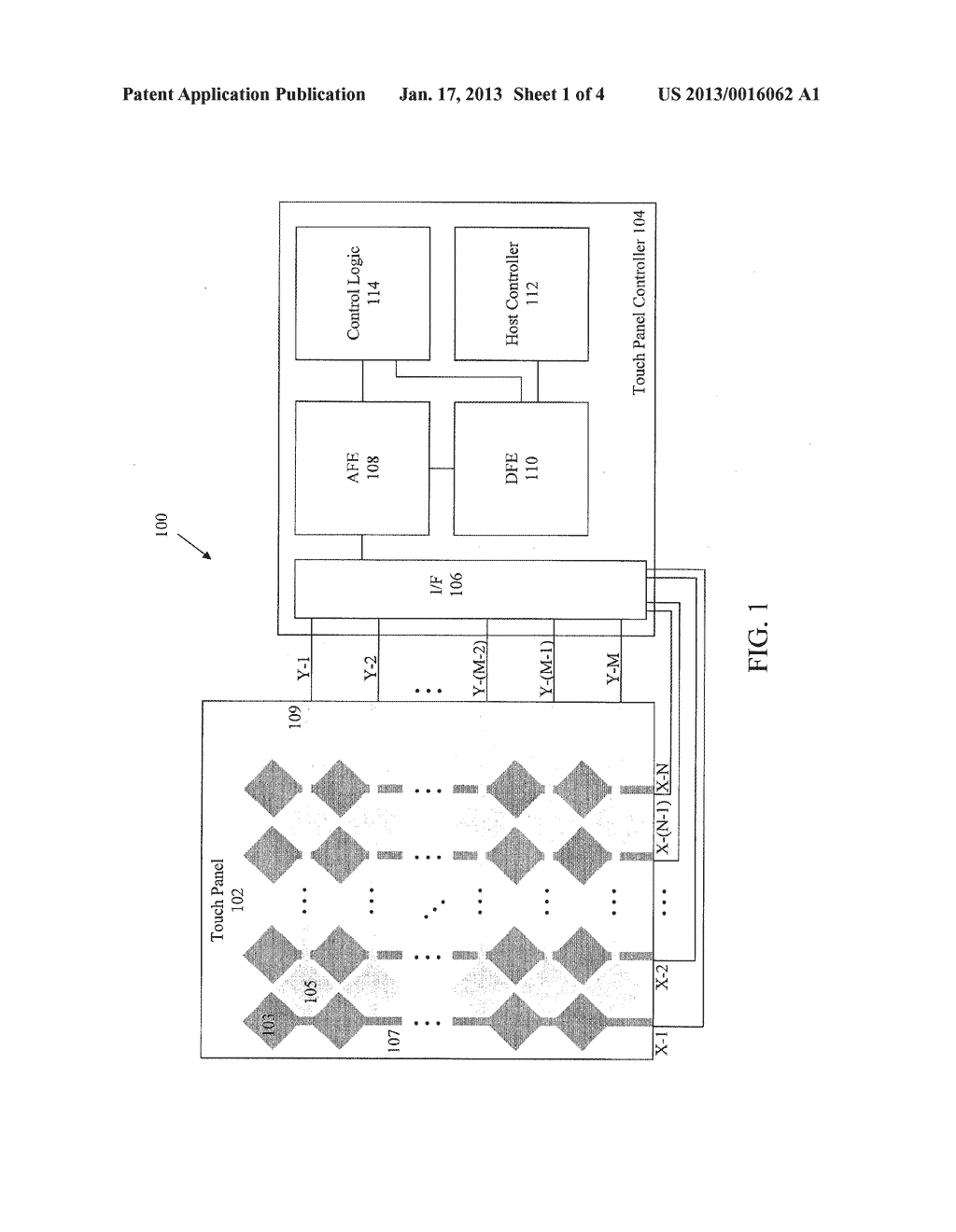 METHOD AND APPARATUS FOR SENSING AND SCANNING A CAPACITIVE TOUCH PANELAANM Nihei; TatsuyukiAACI TokyoAACO JPAAGP Nihei; Tatsuyuki Tokyo JPAANM Uchino; OsamuAACI KanagawaAACO JPAAGP Uchino; Osamu Kanagawa JPAANM Sato; TatsuroAACI TokyoAACO JPAAGP Sato; Tatsuro Tokyo JP - diagram, schematic, and image 02