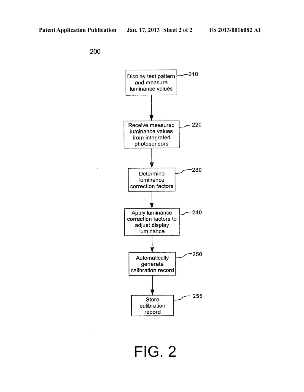 ON DEMAND CALIBRATION OF IMAGING DISPLAYS - diagram, schematic, and image 03