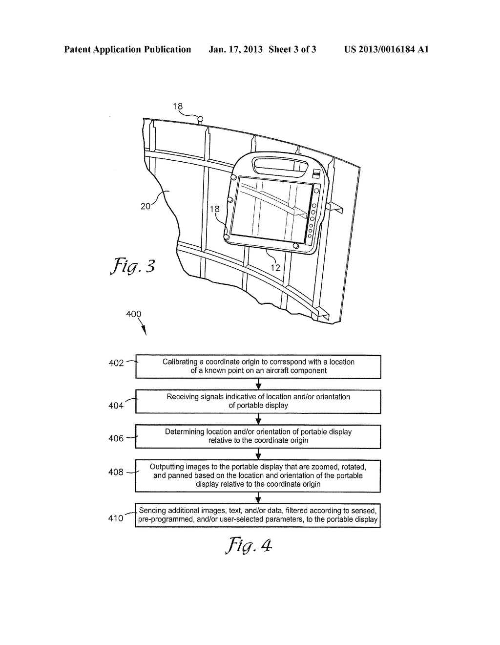 SYSTEM AND METHOD FOR LOCATING AND DISPLAYING AIRCRAFT INFORMATION - diagram, schematic, and image 04