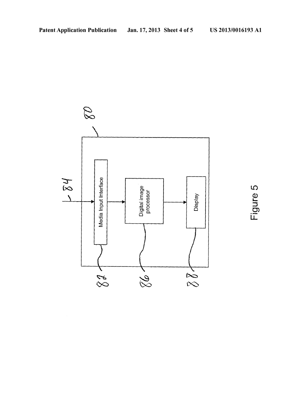 METHOD, DIGITAL IMAGE PROCESSOR AND VIDEO DISPLAY SYSTEM FOR DIGITALLY     PROCESSING A VIDEO SIGNAL - diagram, schematic, and image 05